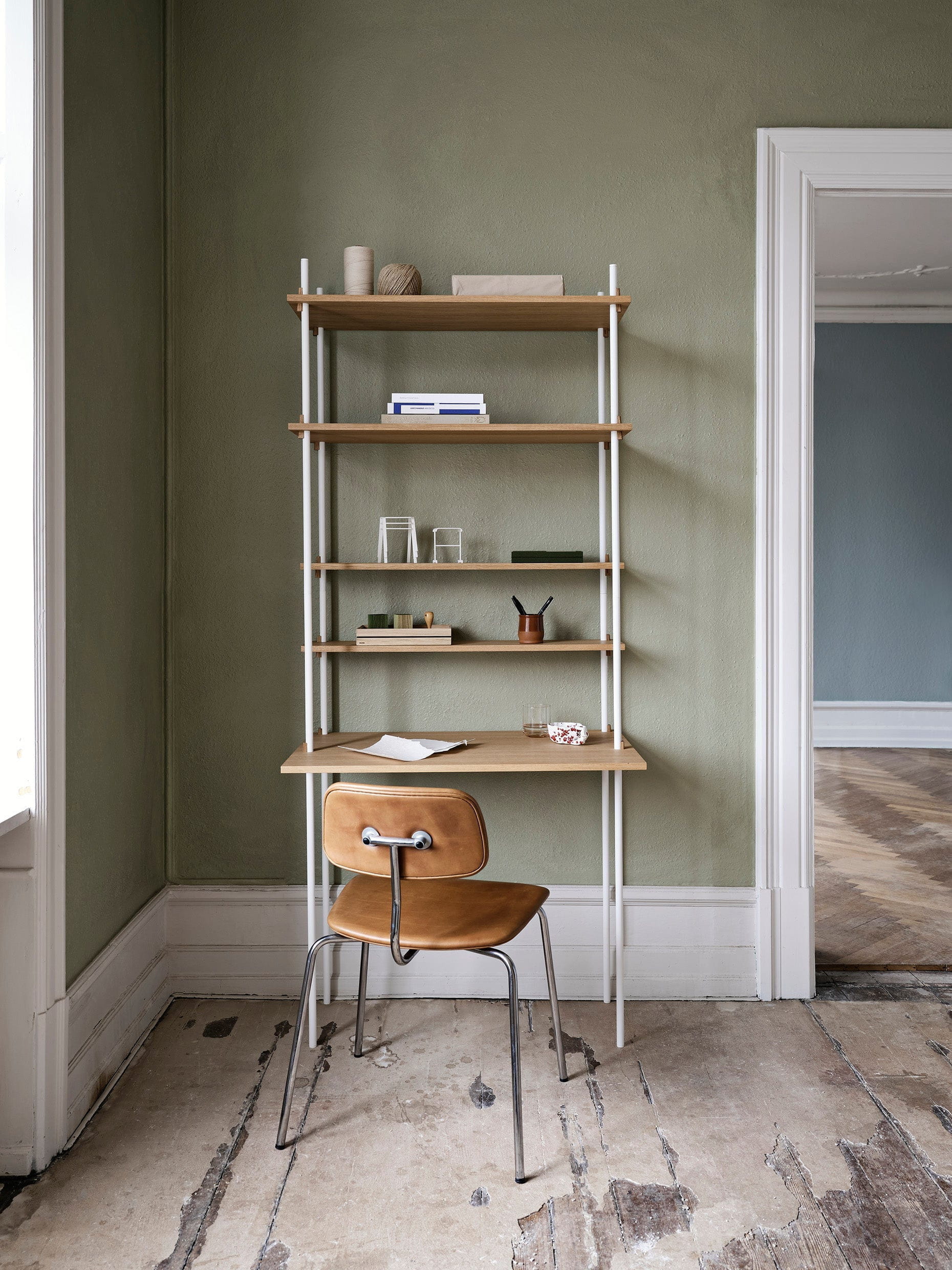 [product_category]-Moebe Shelving System S.200.3.A, Oak/White-Moebe-5713520008184-S.200.3.A.OA.WH-MOE-6