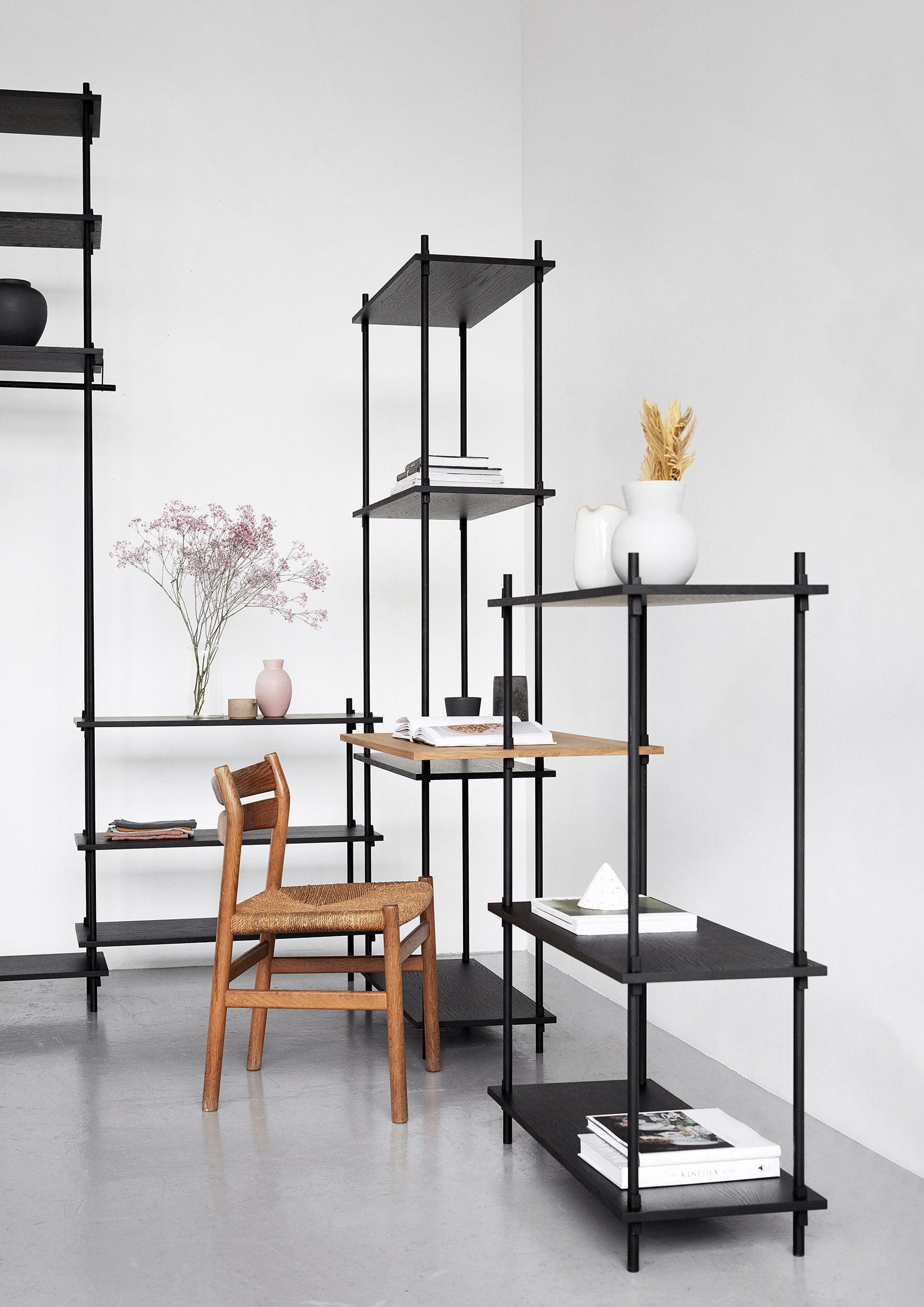 [product_category]-Moebe Shelving System S.200.3.D, Oak/Black-Moebe-5713520005862-S.200.3.D.OA.BL-MOE-32