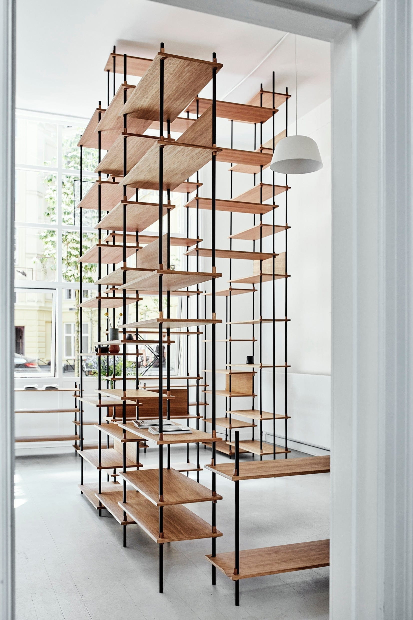 [product_category]-Moebe Shelving System S.255.1.B, Oak/Black-Moebe-5713520005473-S.255.1.B.OA.BL-MOE-24