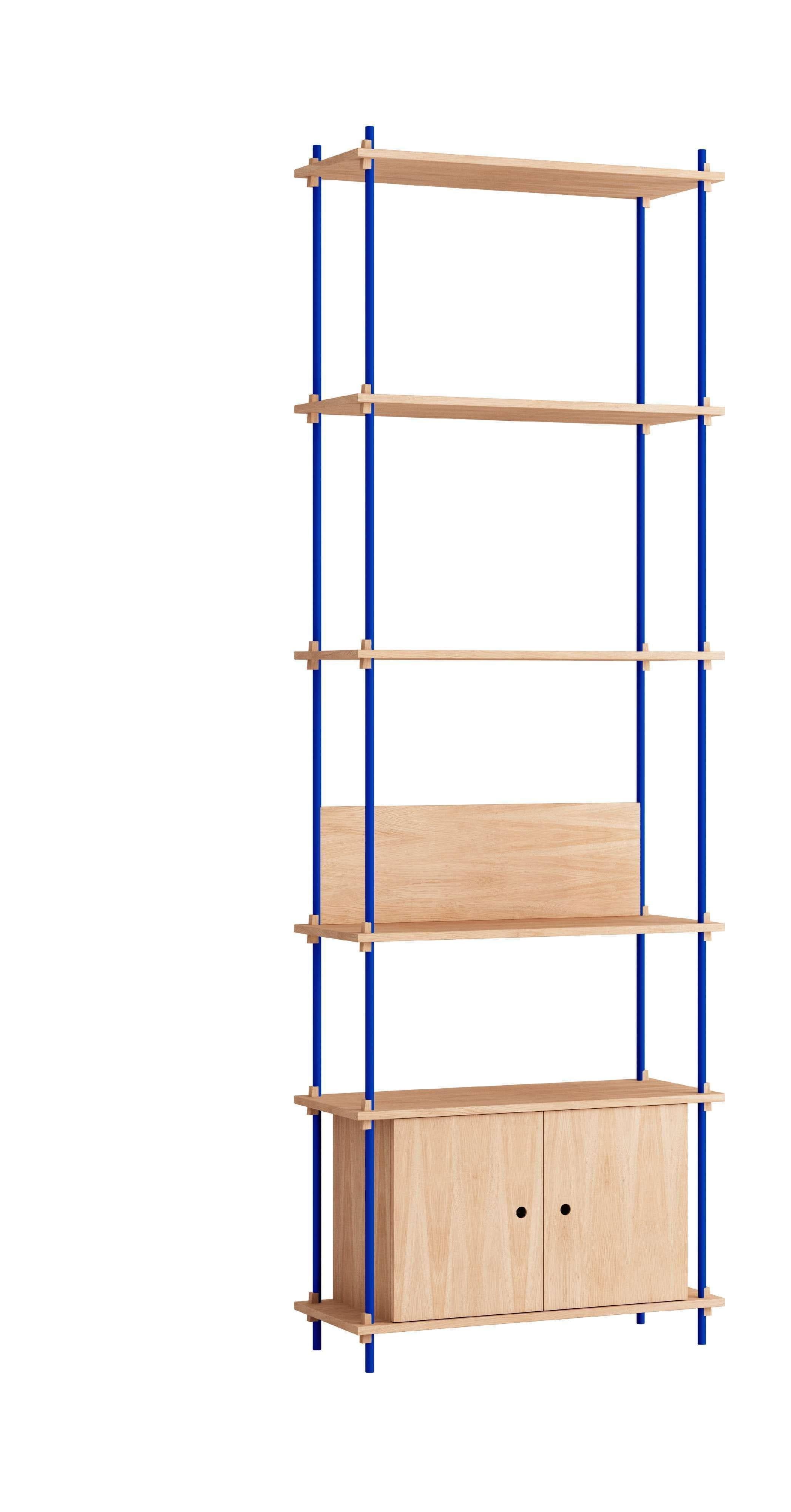 [product_category]-Moebe Shelving System S.255.1.B, Oak/Deep Blue-Moebe-5713520014208-S.255.1.B.OA.DB-MOE-1