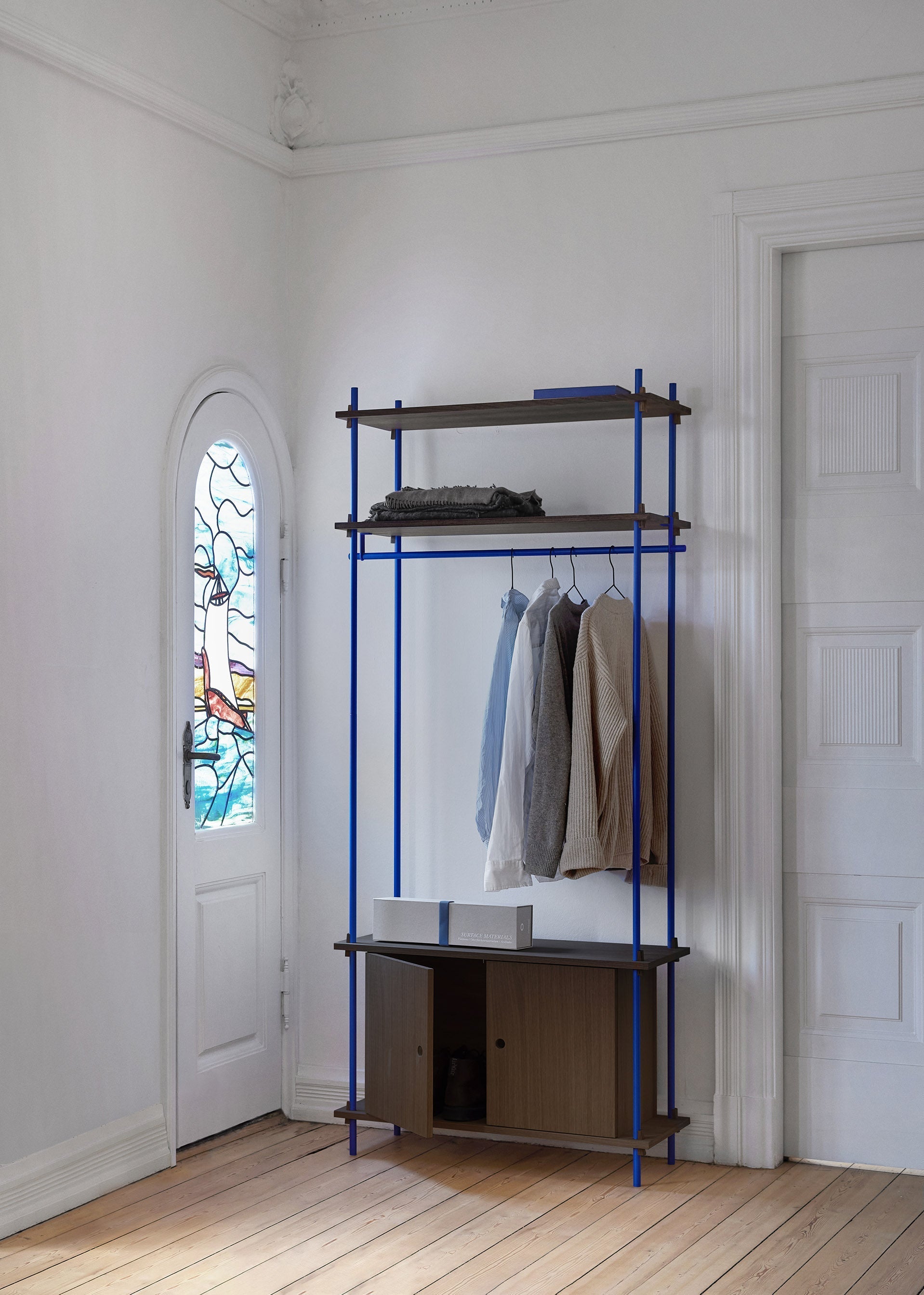 [product_category]-Moebe Shelving System S.255.1.B, Smoked Oak/Deep Blue-Moebe-5713520014987-S.255.1.B.SO.DB-MOE-9