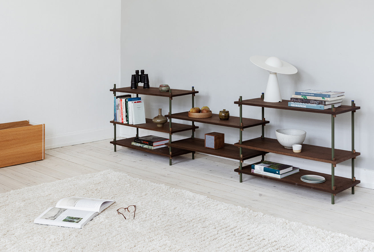 [product_category]-Moebe Shelving System S.255.1.B, Smoked Oak/Pine Green-Moebe-5713520013423-S.255.1.B.SO.PG-MOE-17