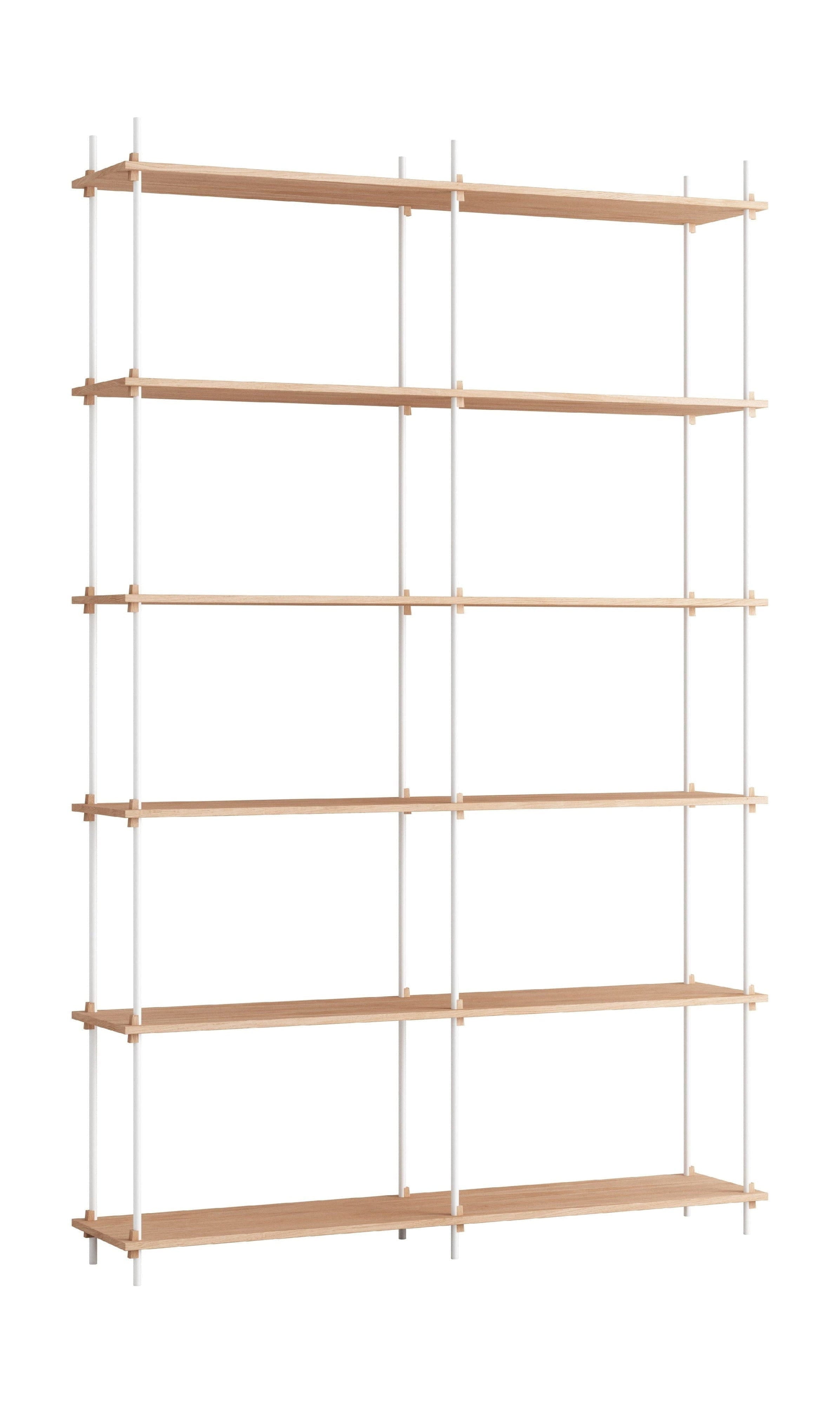 [product_category]-Moebe Shelving System S.255.2.B, Oak/White-Moebe-5713520008061-S.255.2.B.OA.WH-MOE-1
