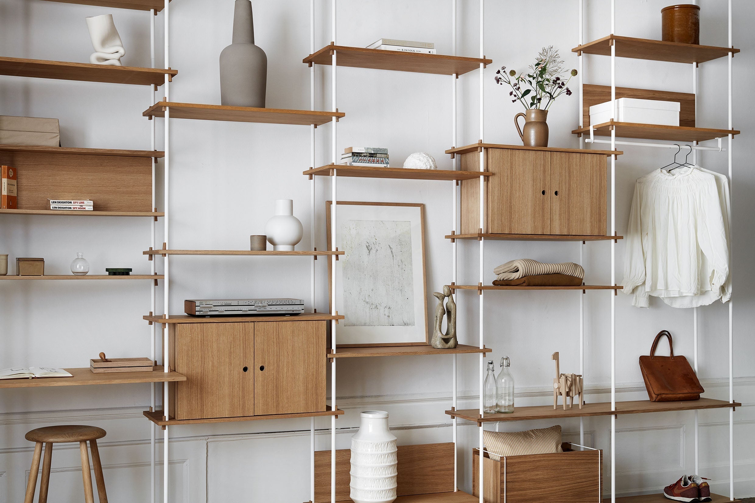 [product_category]-Moebe Shelving System S.255.2.B, Oak/White-Moebe-5713520008061-S.255.2.B.OA.WH-MOE-47