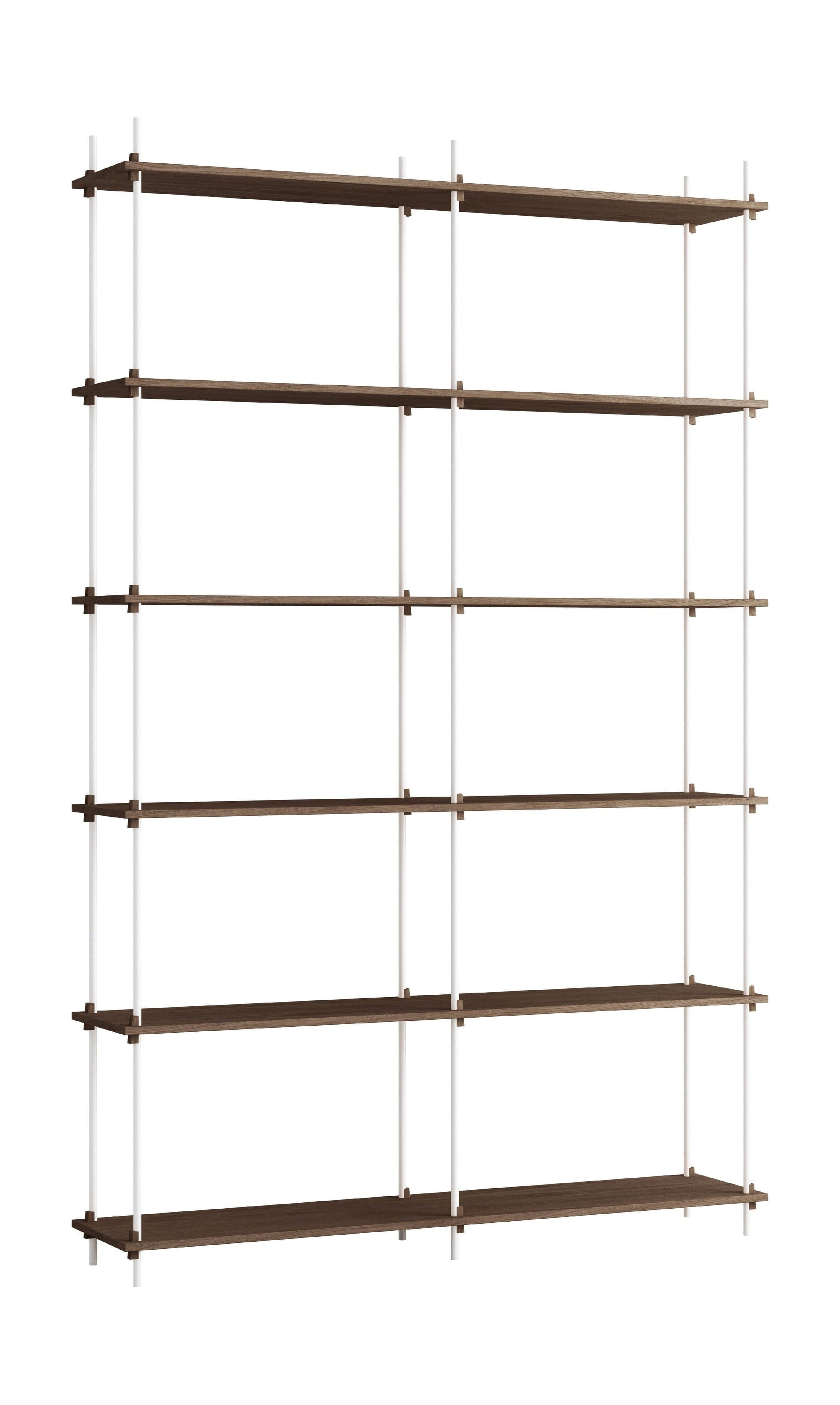 [product_category]-Moebe Shelving System S.255.2.B, Smoked Oak/White-Moebe-5713520010354-S.255.2.B.SO.WH-MOE-1