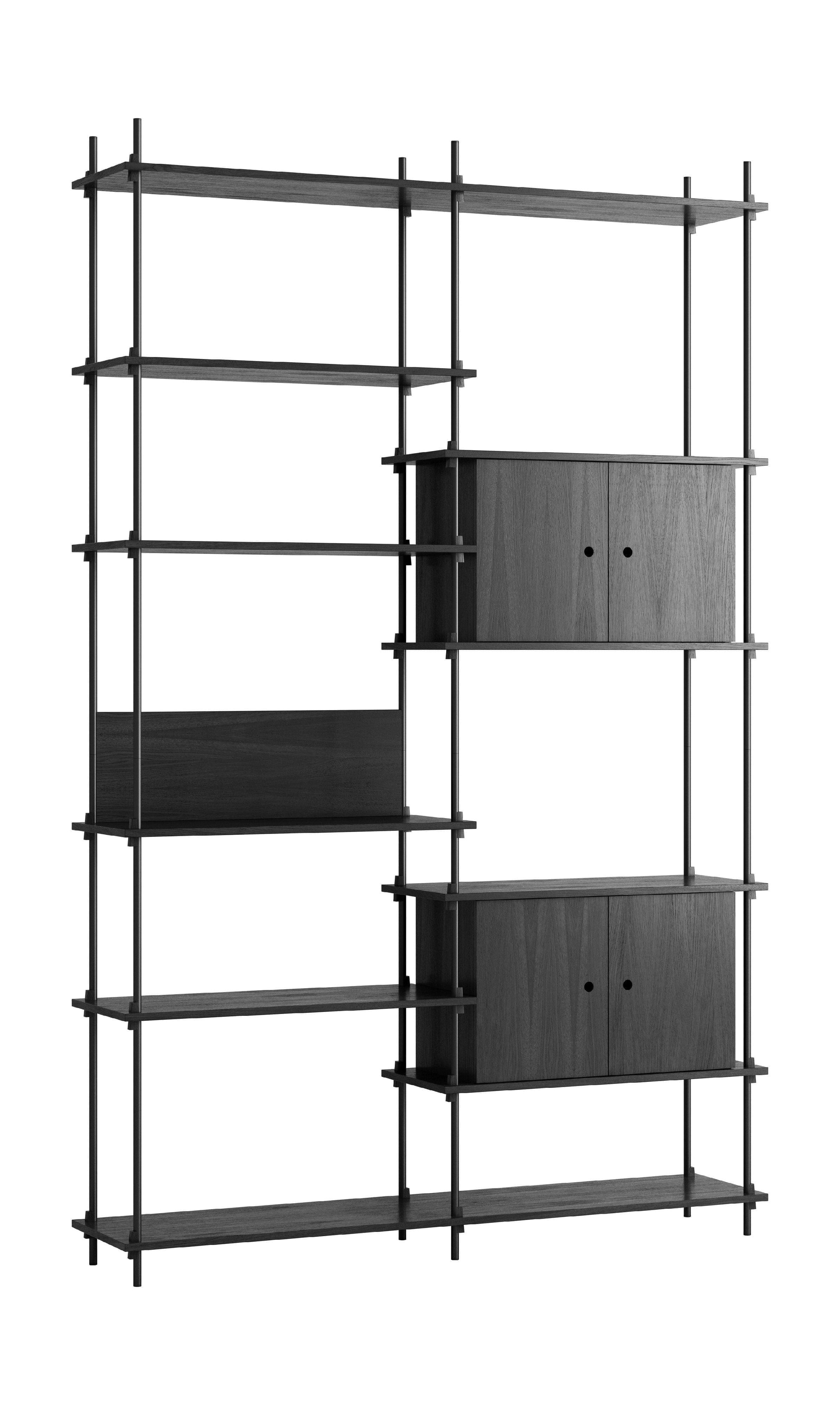 [product_category]-Moebe Shelving System S.255.2.C, Black/Black-Moebe-5713520006517-S.255.2.C.BL.BL-MOE-1