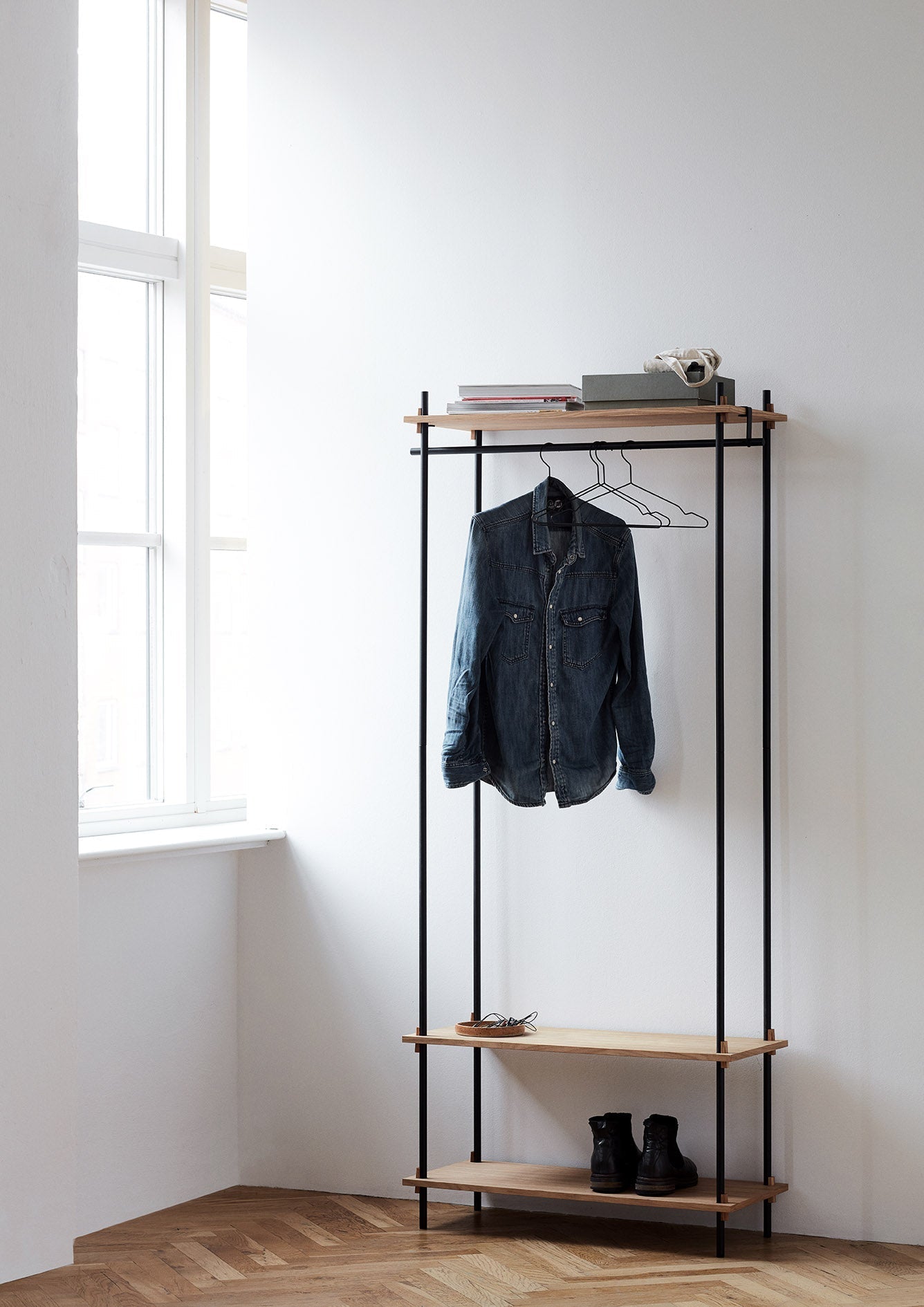 [product_category]-Moebe Shelving System S.255.2.C, Oak/Black-Moebe-5713520005725-S.255.2.C.OA.BL-MOE-77