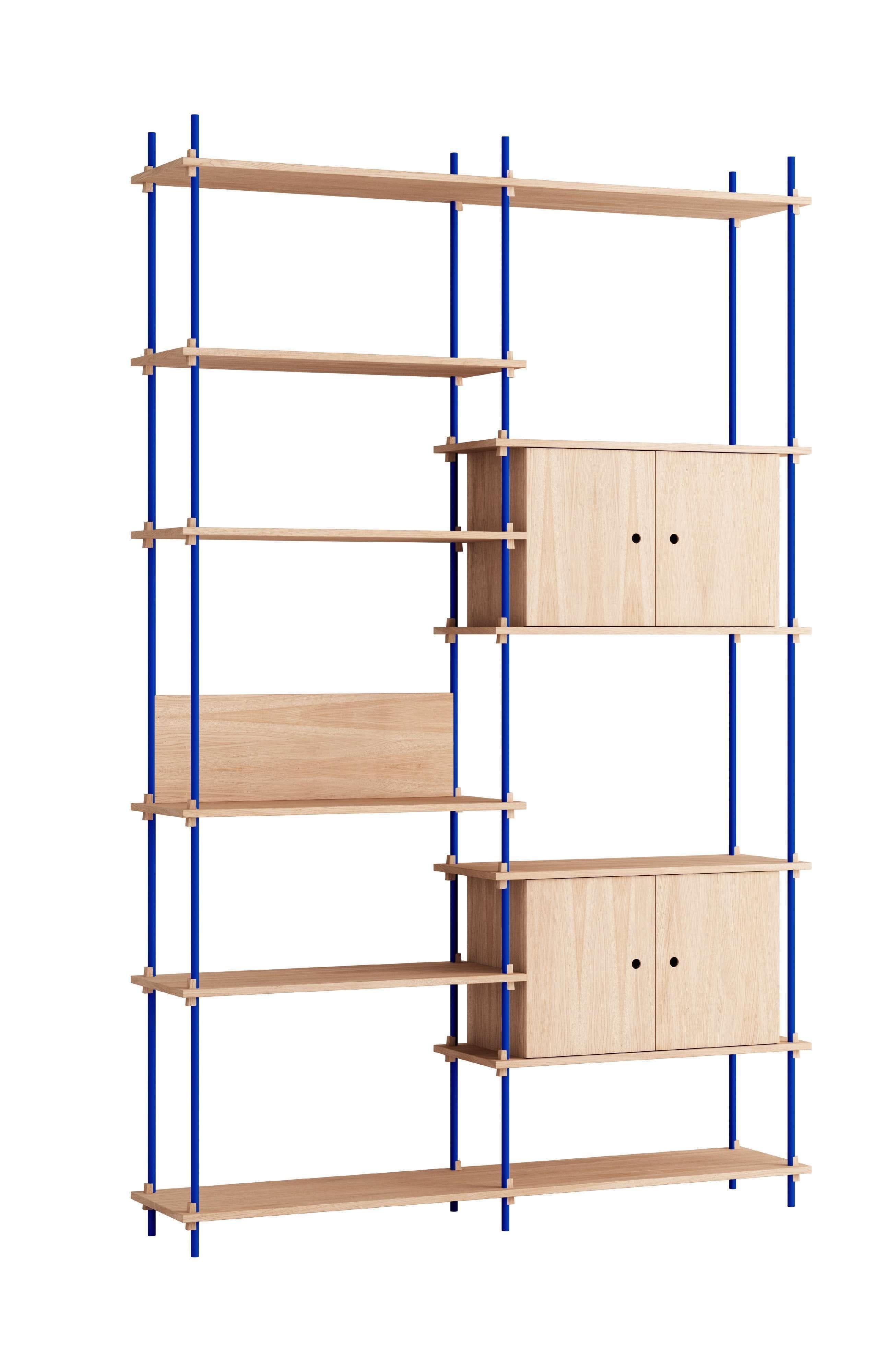 [product_category]-Moebe Shelving System S.255.2.C, Oak/Deep Blue-Moebe-5713520014451-S.255.2.C.OA.DB-MOE-1