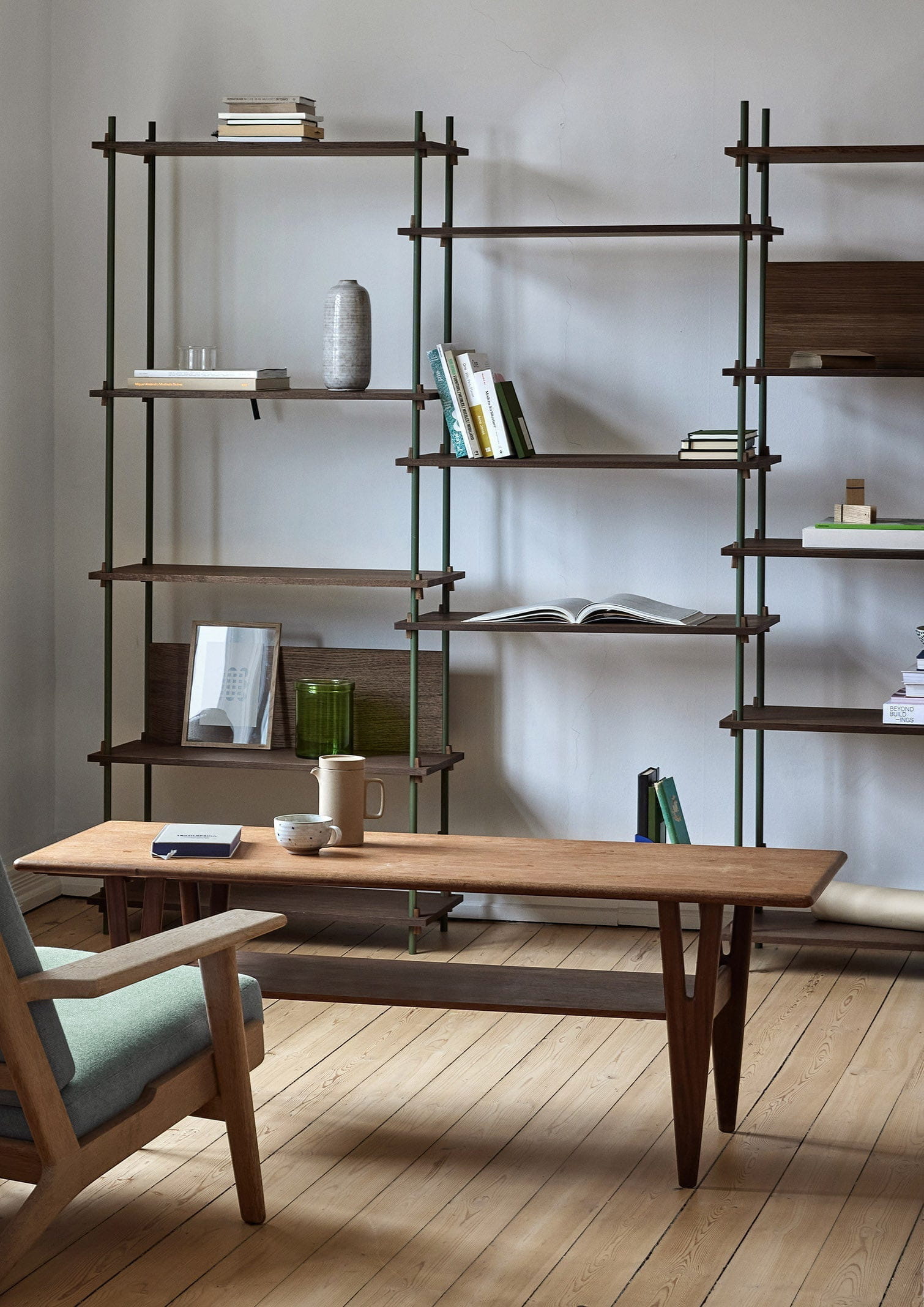 [product_category]-Moebe Shelving System S.255.2.C, Smoked Oak/Pine Green-Moebe-5713520013676-S.255.2.C.SO.PG-MOE-11