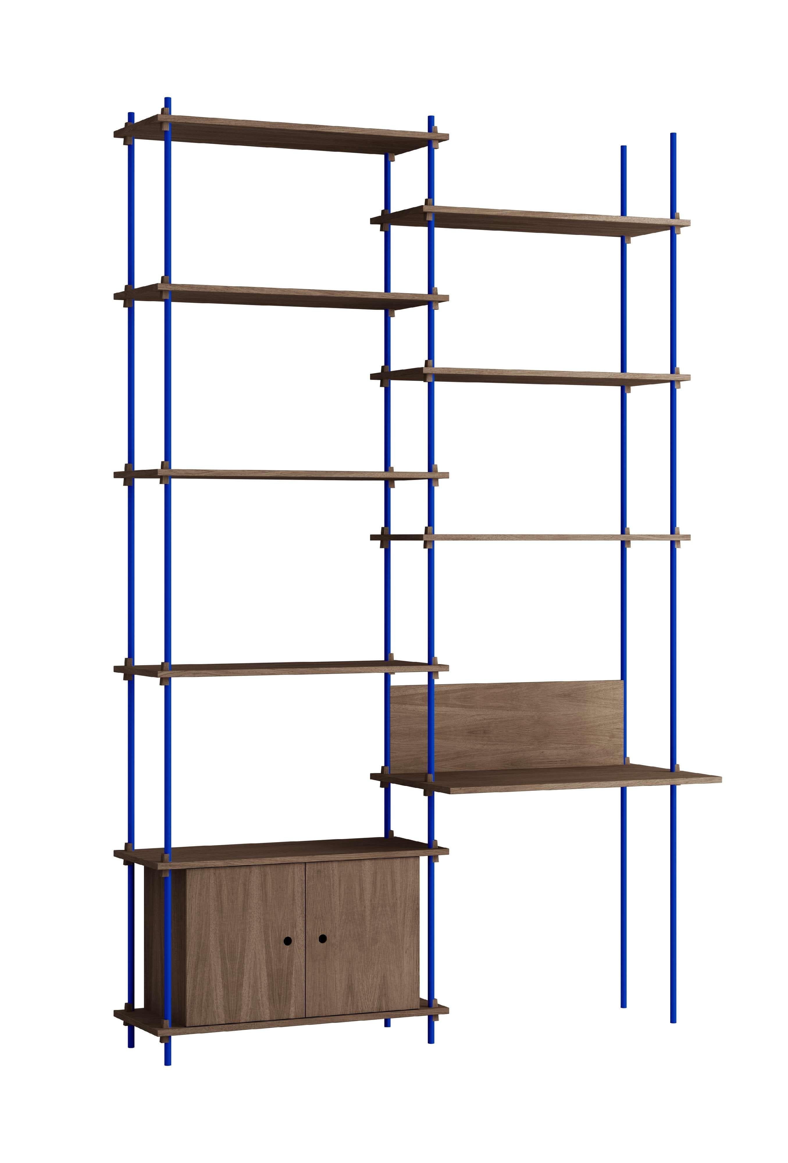 [product_category]-Moebe Shelving System S.255.2.E, Smoked Oak/Deep Blue-Moebe-5713520015250-S.255.2.E.SO.DB-MOE-7