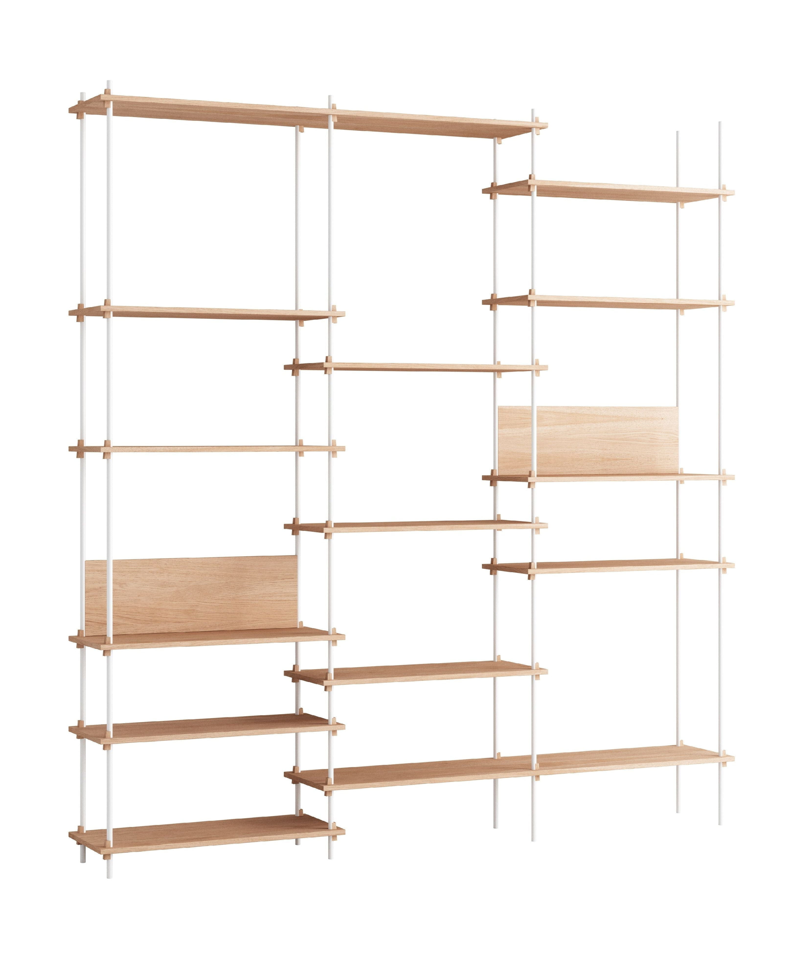 [product_category]-Moebe Shelving System S.255.3.A, Oak/White-Moebe-5713520008221-S.255.3.A.OA.WH-MOE-1