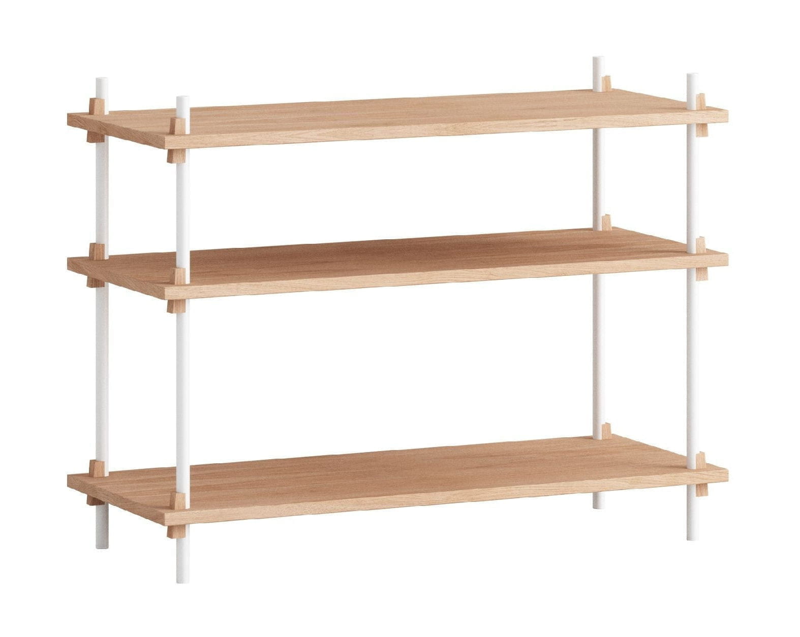 [product_category]-Moebe Shelving System S.65.1.A, Oak/White-Moebe-5713520007682-S.65.1.A.OA.WH-MOE-1