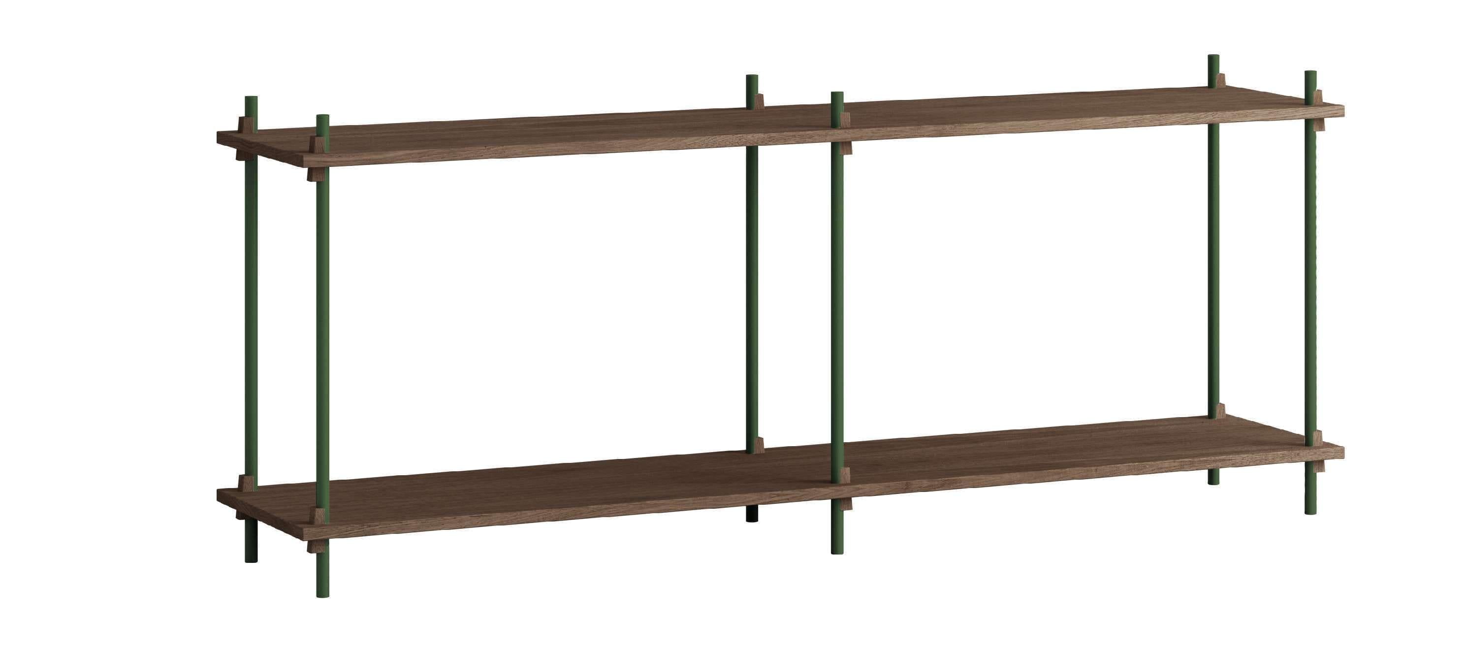 [product_category]-Moebe Shelving System S.65.2.B, Smoked Oak/Pine Green-Moebe-5713520013492-S.65.2.B.SO.PG-MOE-1