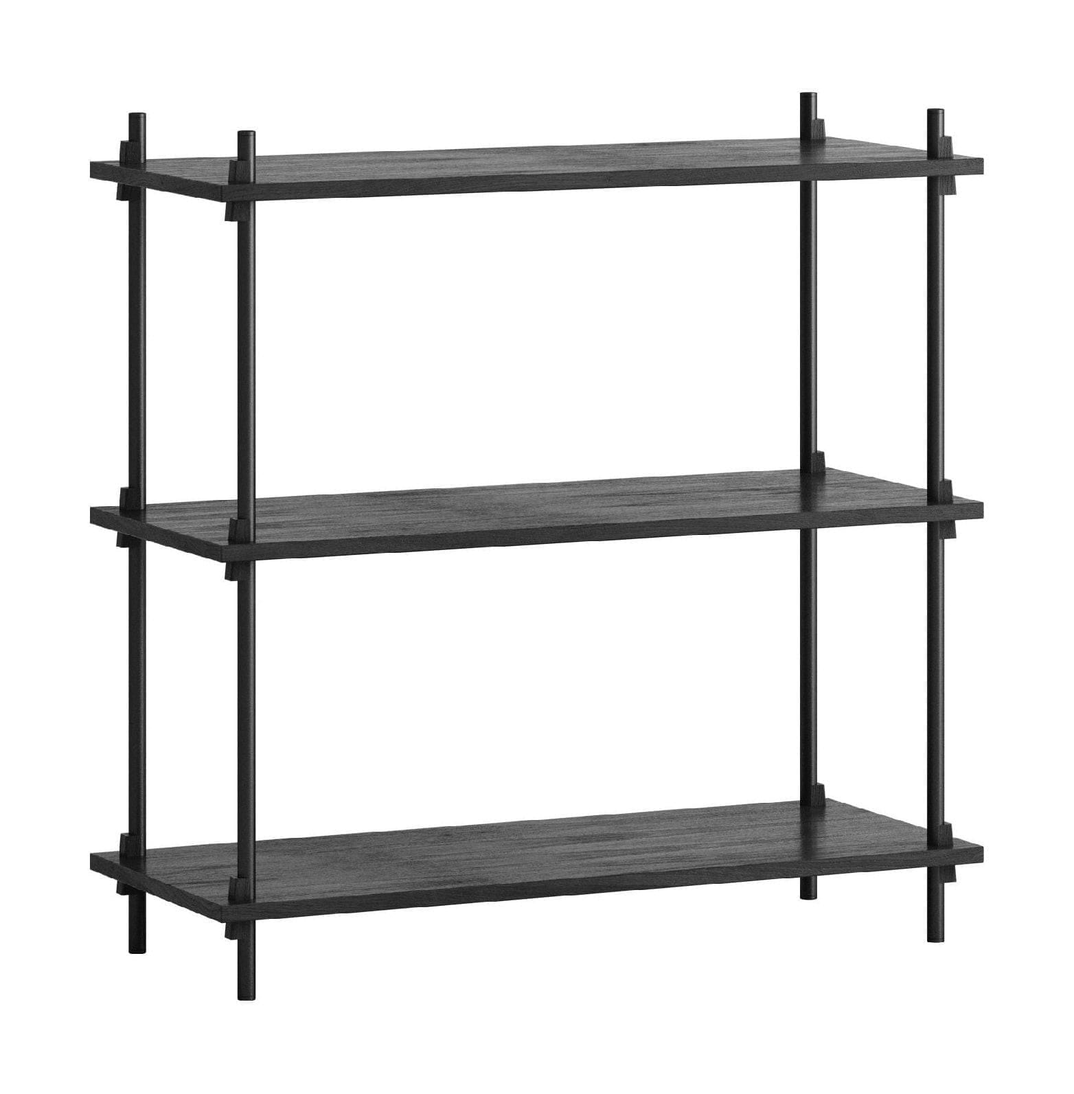 [product_category]-Moebe Shelving System S.85.1.A, Black/Black-Moebe-5713520006142-S.85.1.A.BL.BL-MOE-1