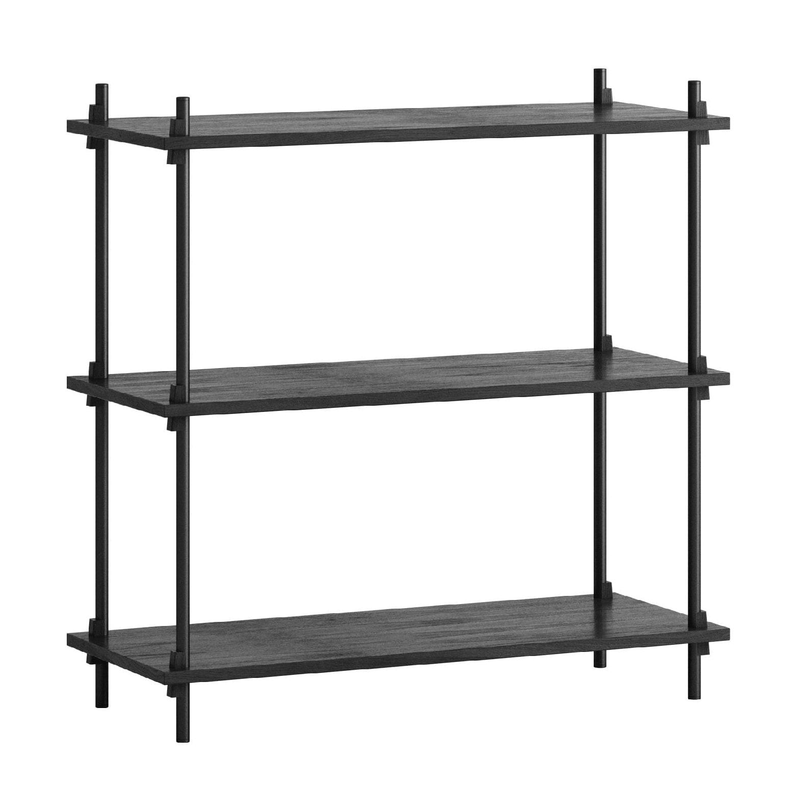 [product_category]-Moebe Shelving System S.85.1.A, Black/Black-Moebe-5713520006142-S.85.1.A.BL.BL-MOE-5