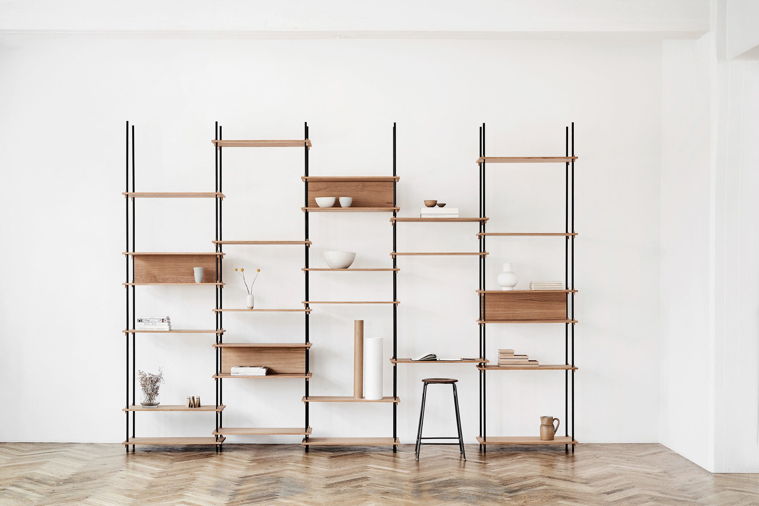 [product_category]-Moebe Shelving System S.85.1.A, Oak/Black-Moebe-5713520005350-S.85.1.A.OA.BL-MOE-9
