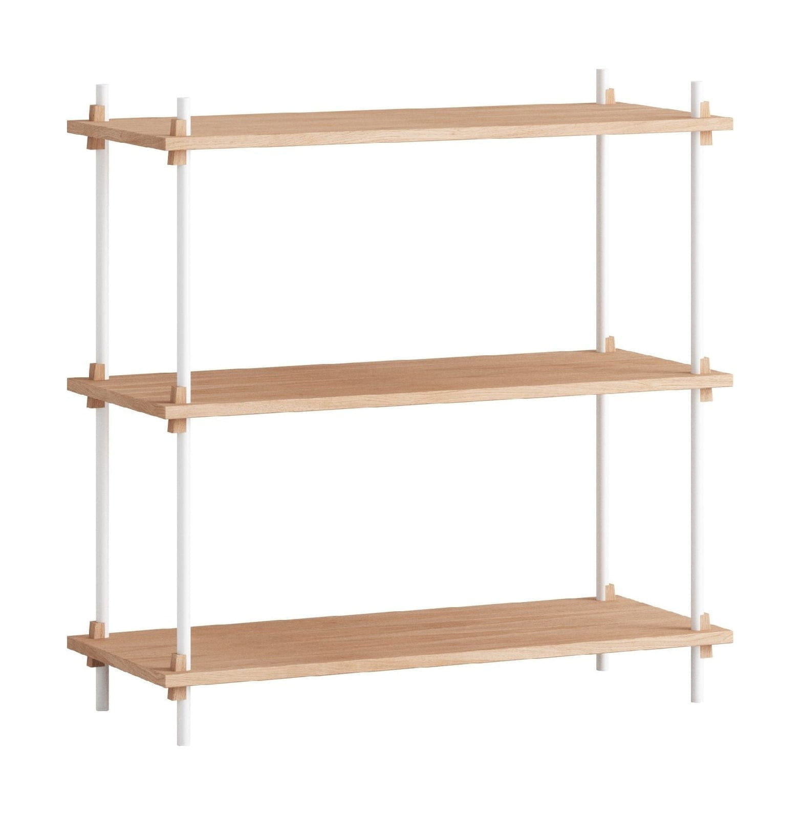 [product_category]-Moebe Shelving System S.85.1.A, Oak/White-Moebe-5713520007705-S.85.1.A.OA.WH-MOE-1