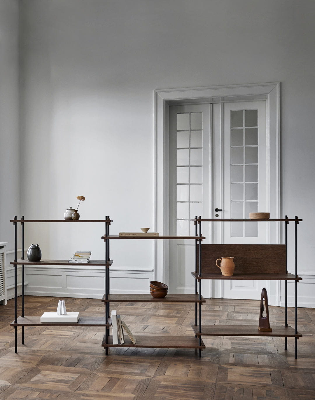 [product_category]-Moebe Shelving System S.85.1.A, Smoked Oak/Black-Moebe-5713520011290-S.85.1.A.SO.BL-MOE-13