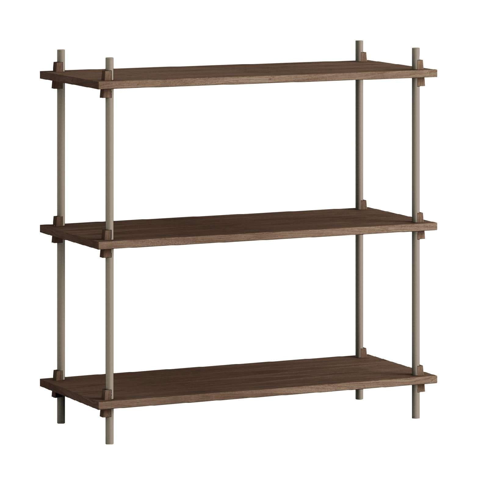 [product_category]-Moebe Shelving System S.85.1.A, Smoked Oak/Warm Grey-Moebe-5713520016424-S.85.1.A.SO.WG-MOE-4