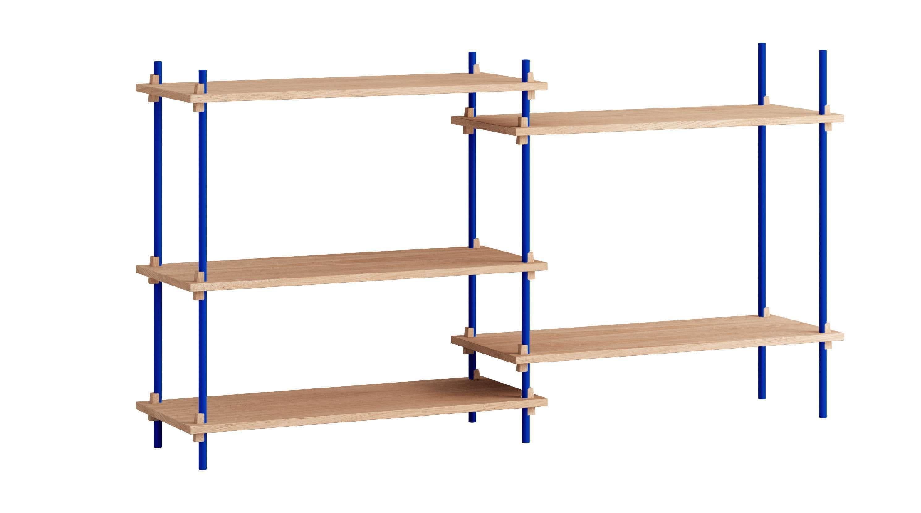 [product_category]-Moebe Shelving System S.85.2.A, Oak/Deep Blue-Moebe-5713520014291-S.85.2.A.OA.DB-MOE-1