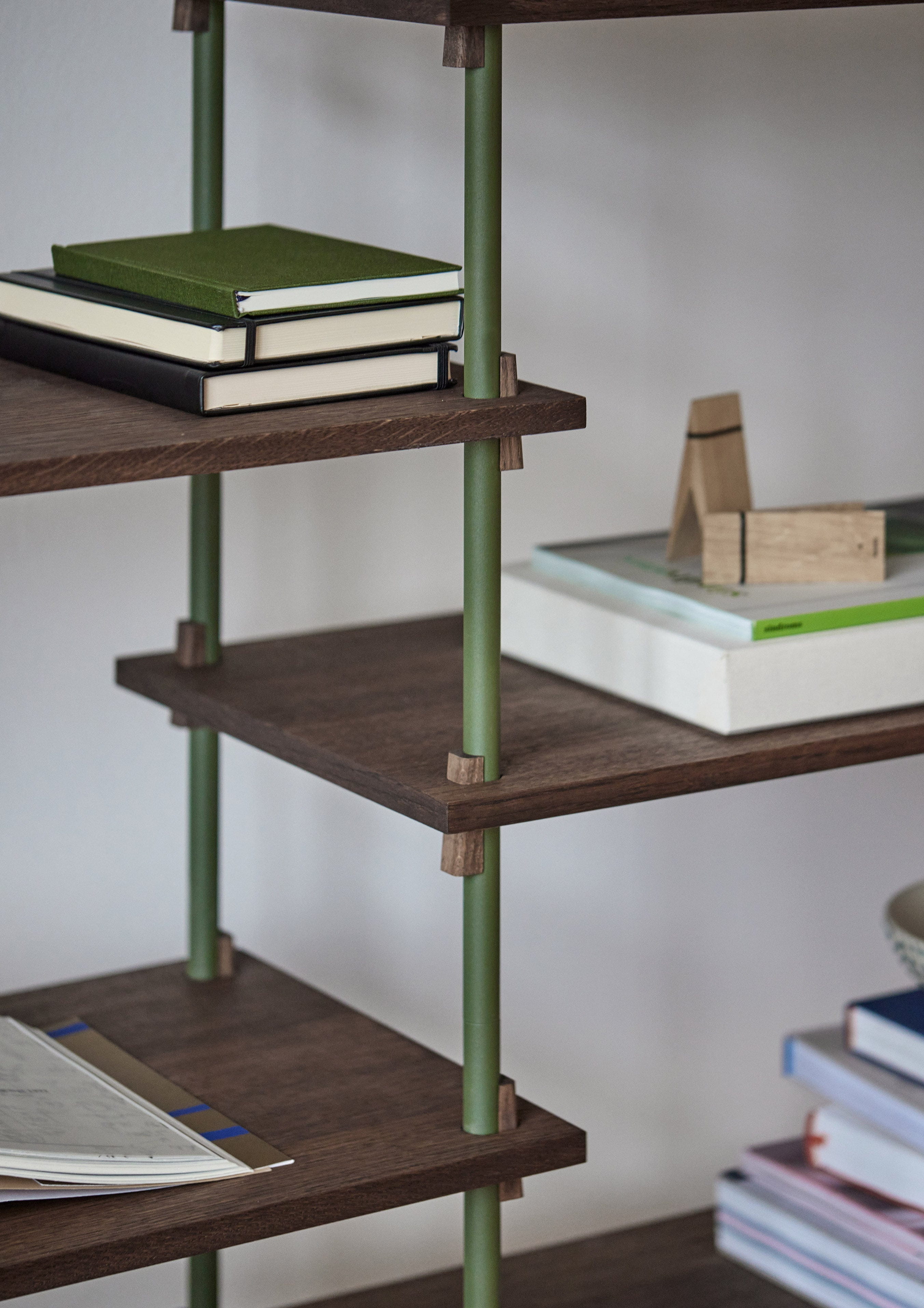 [product_category]-Moebe Shelving System S.85.2.A, Smoked Oak/Pine Green-Moebe-5713520013515-S.85.2.A.SO.PG-MOE-4