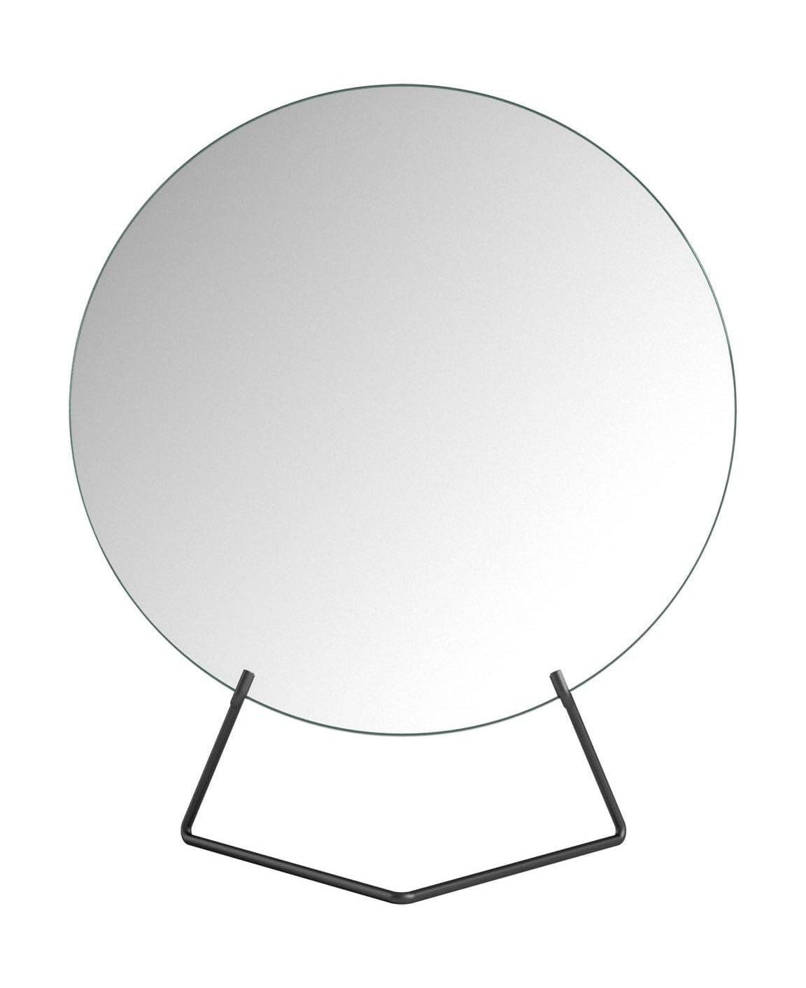 [product_category]-Moebe Standing Mirror ø20 Cm, Black-Moebe-5713520000225-MIBL20-MOE-1