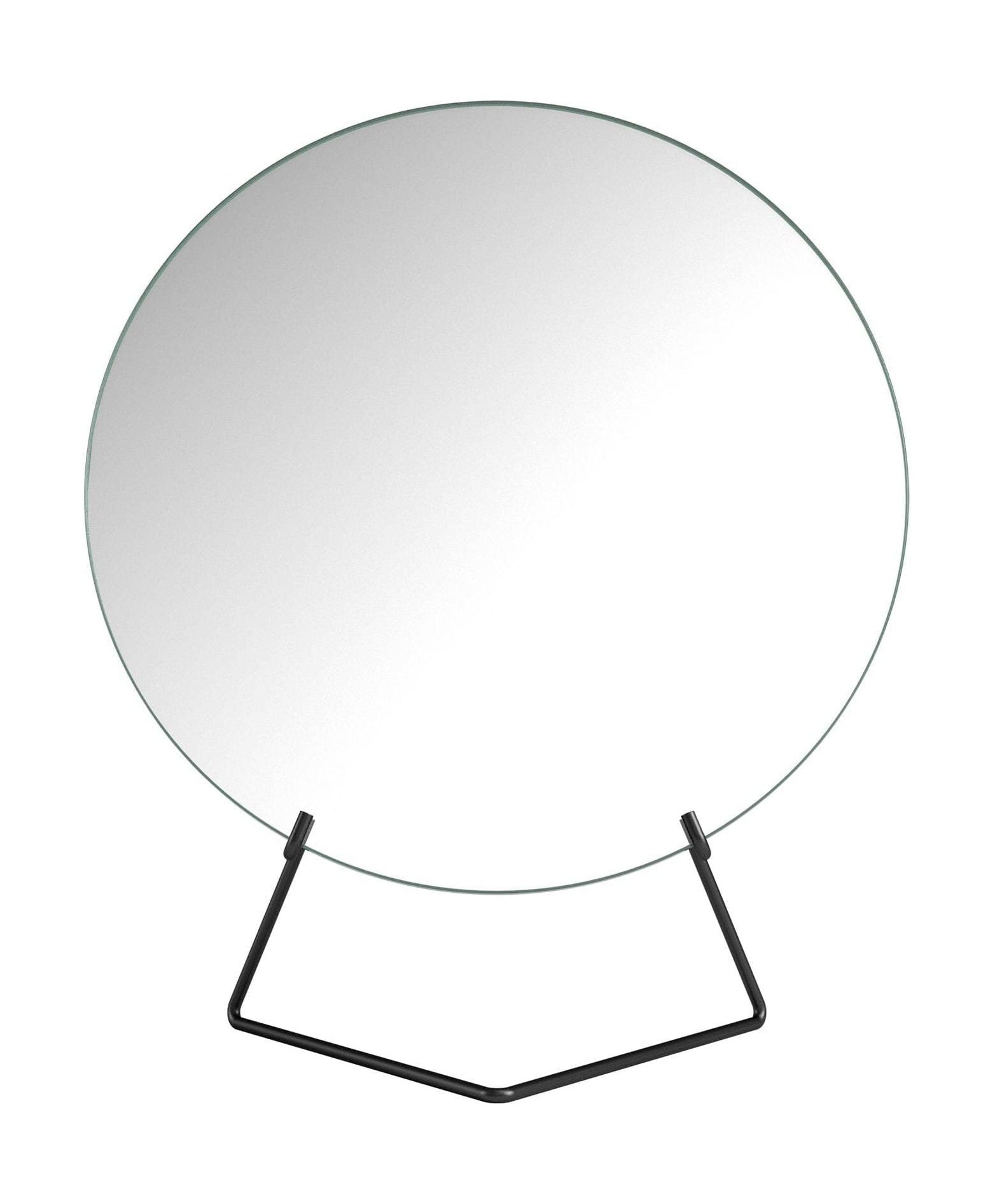 [product_category]-Moebe Standing Mirror ø30 Cm, Black-Moebe-5713520000263-MIBL30-MOE-1