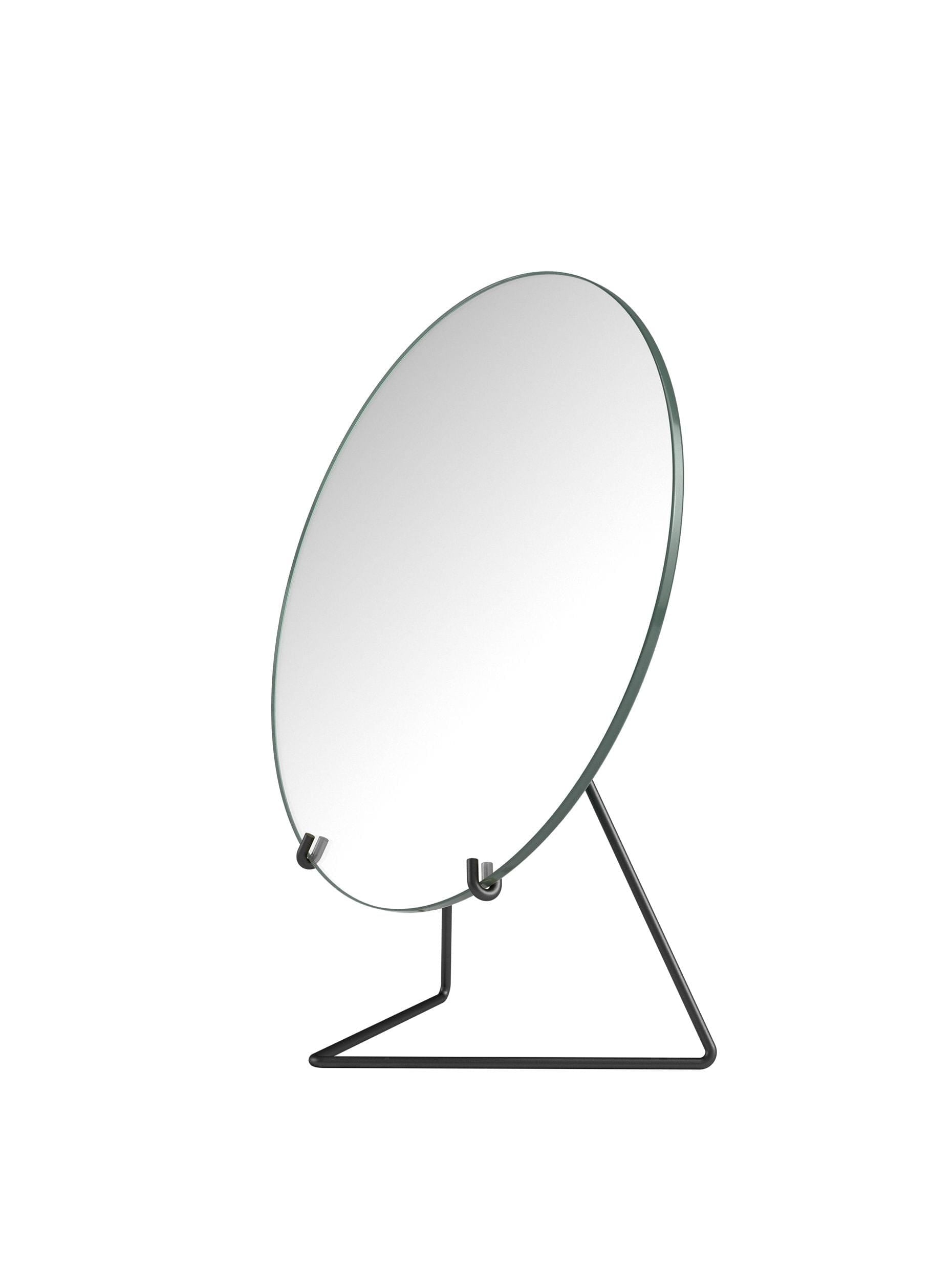 [product_category]-Moebe Standing Mirror ø30 Cm, Black-Moebe-5713520000263-MIBL30-MOE-2