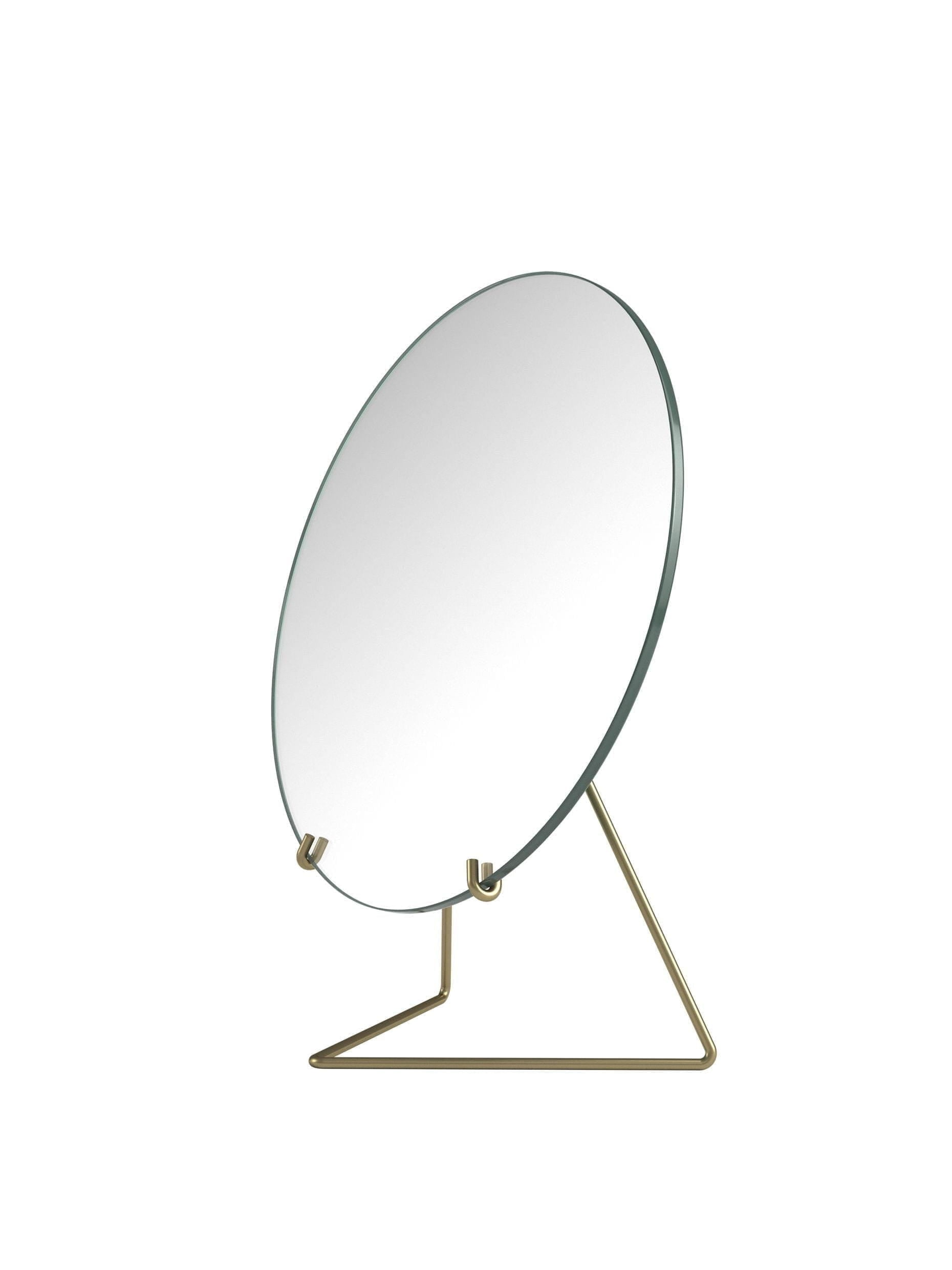 [product_category]-Moebe Standing Mirror ø30 Cm, Brass-Moebe-5713520000287-MIBR30-MOE-2