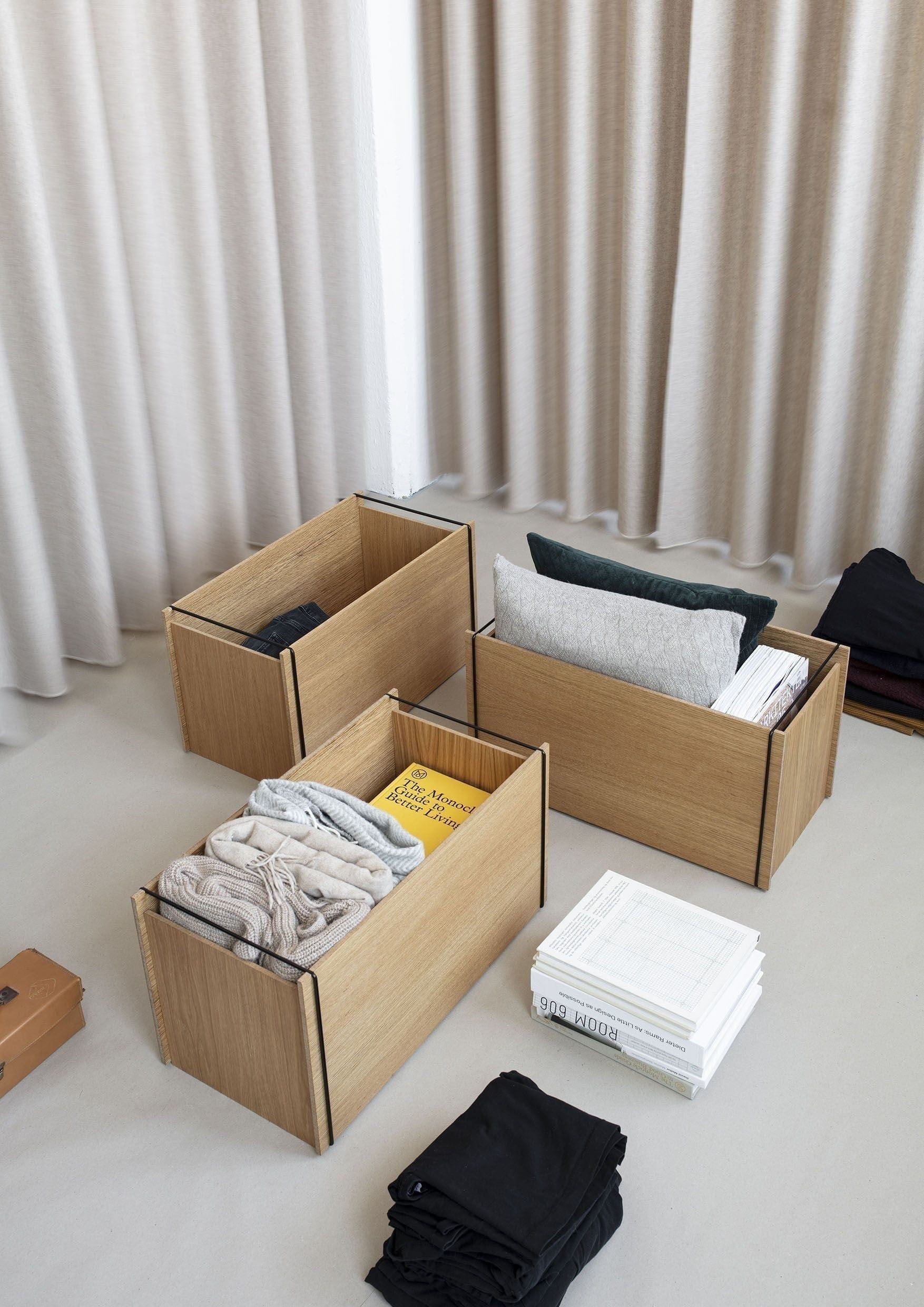 [product_category]-Moebe Storage Box, Oak/Black-Moebe-5713520004117-SBOBL-MOE-14