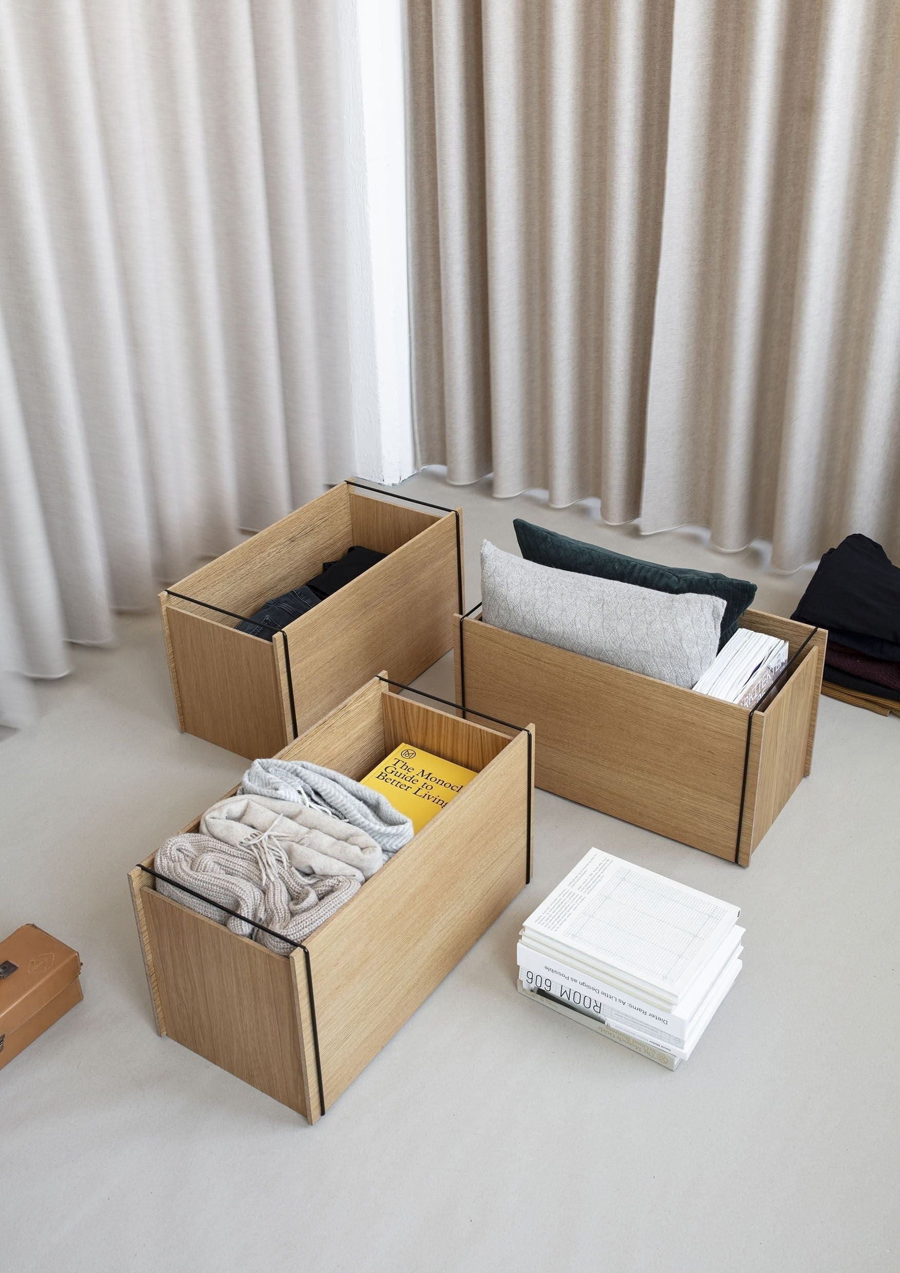 [product_category]-Moebe Storage Box, Oak/Black-Moebe-5713520004117-SBOBL-MOE-15