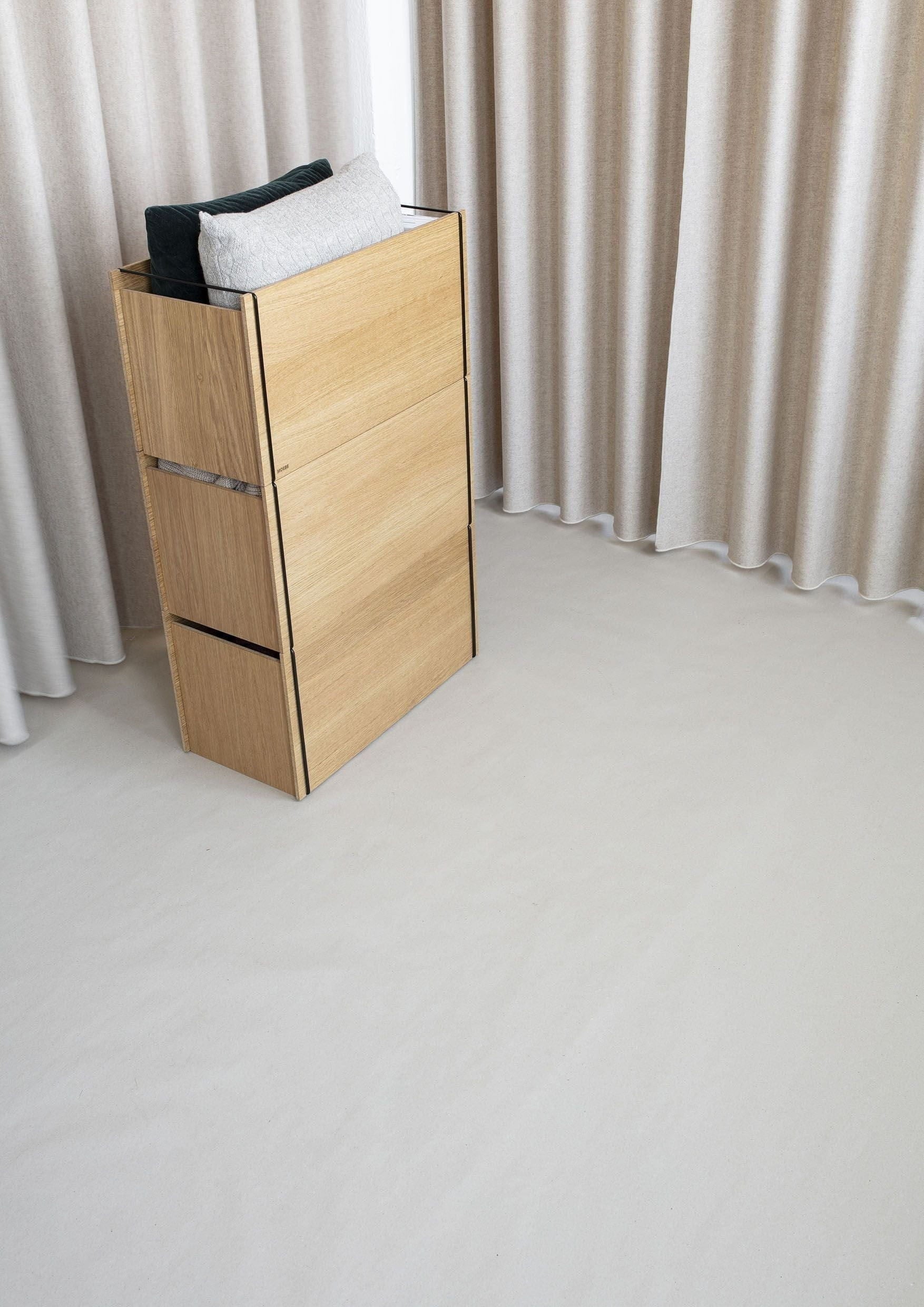 [product_category]-Moebe Storage Box, Oak/Black-Moebe-5713520004117-SBOBL-MOE-20