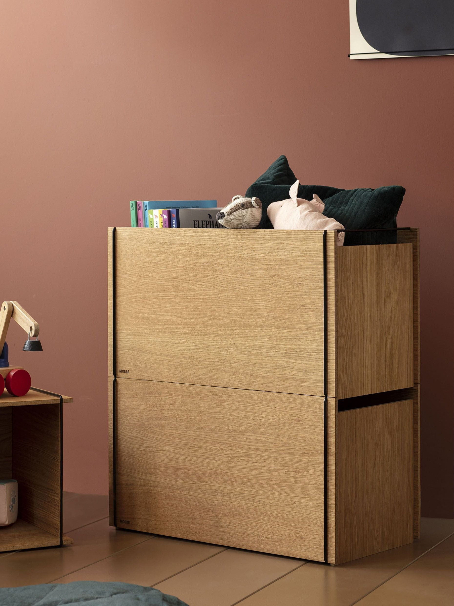 [product_category]-Moebe Storage Box, Oak/Black-Moebe-5713520004117-SBOBL-MOE-41