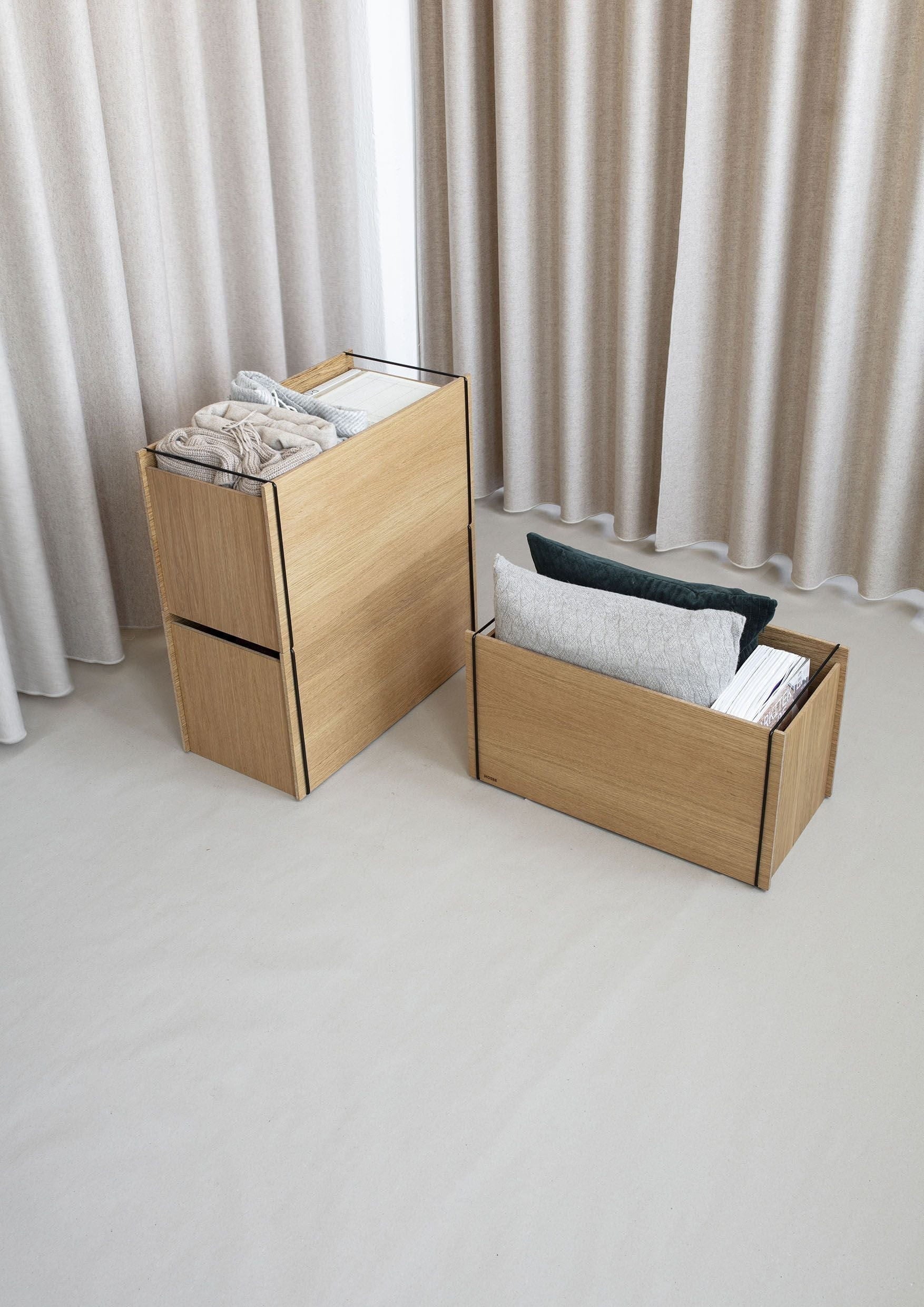 [product_category]-Moebe Storage Box, Oak/Black-Moebe-5713520004117-SBOBL-MOE-56
