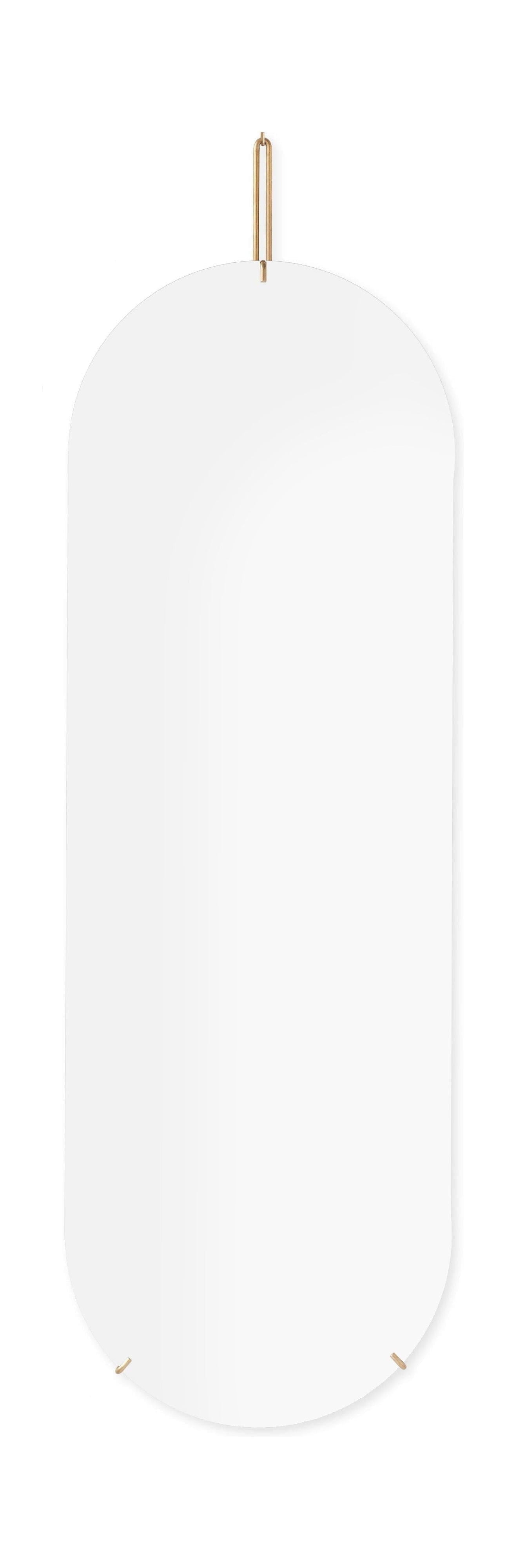 [product_category]-Moebe Wall Mirror 133 Cm, Brass-Moebe-5713520001239-WMBR133-MOE-1