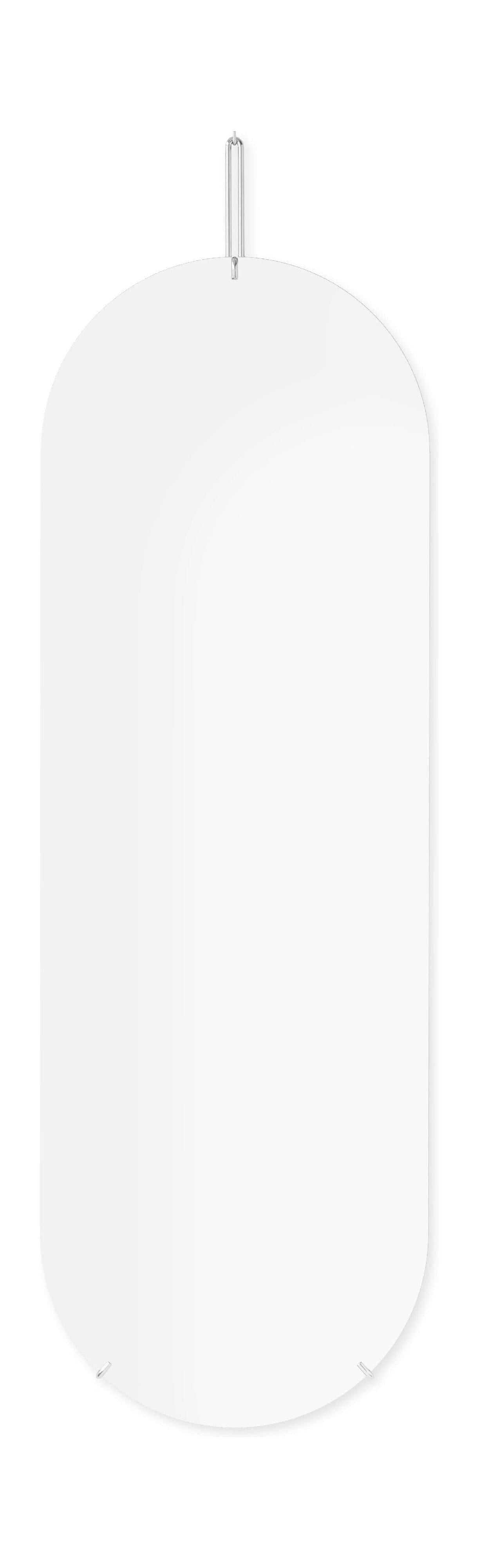 [product_category]-Moebe Wall Mirror 133 Cm, Chrome-Moebe-5713520001246-WMCH133-MOE-1