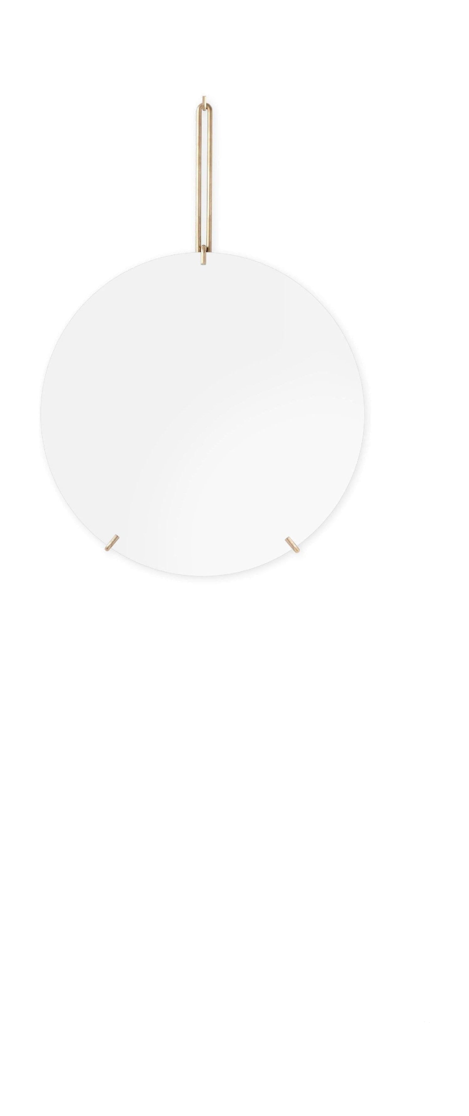[product_category]-Moebe Wall Mirror ø30 Cm, Brass-Moebe-5713520000614-WMBR30-MOE-1