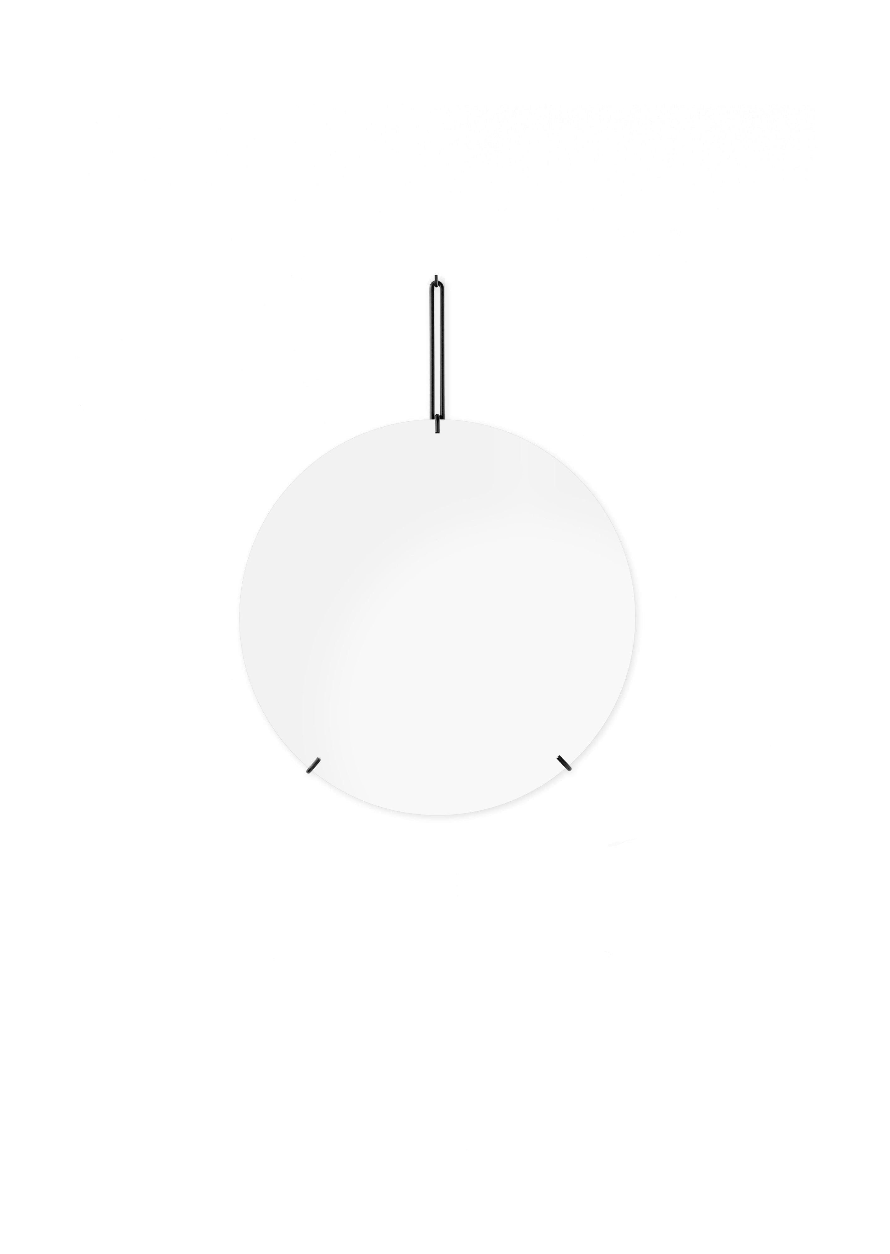 [product_category]-Moebe Wall Mirror ø50 Cm, Black-Moebe-5713520000638-WMBL50-MOE-1