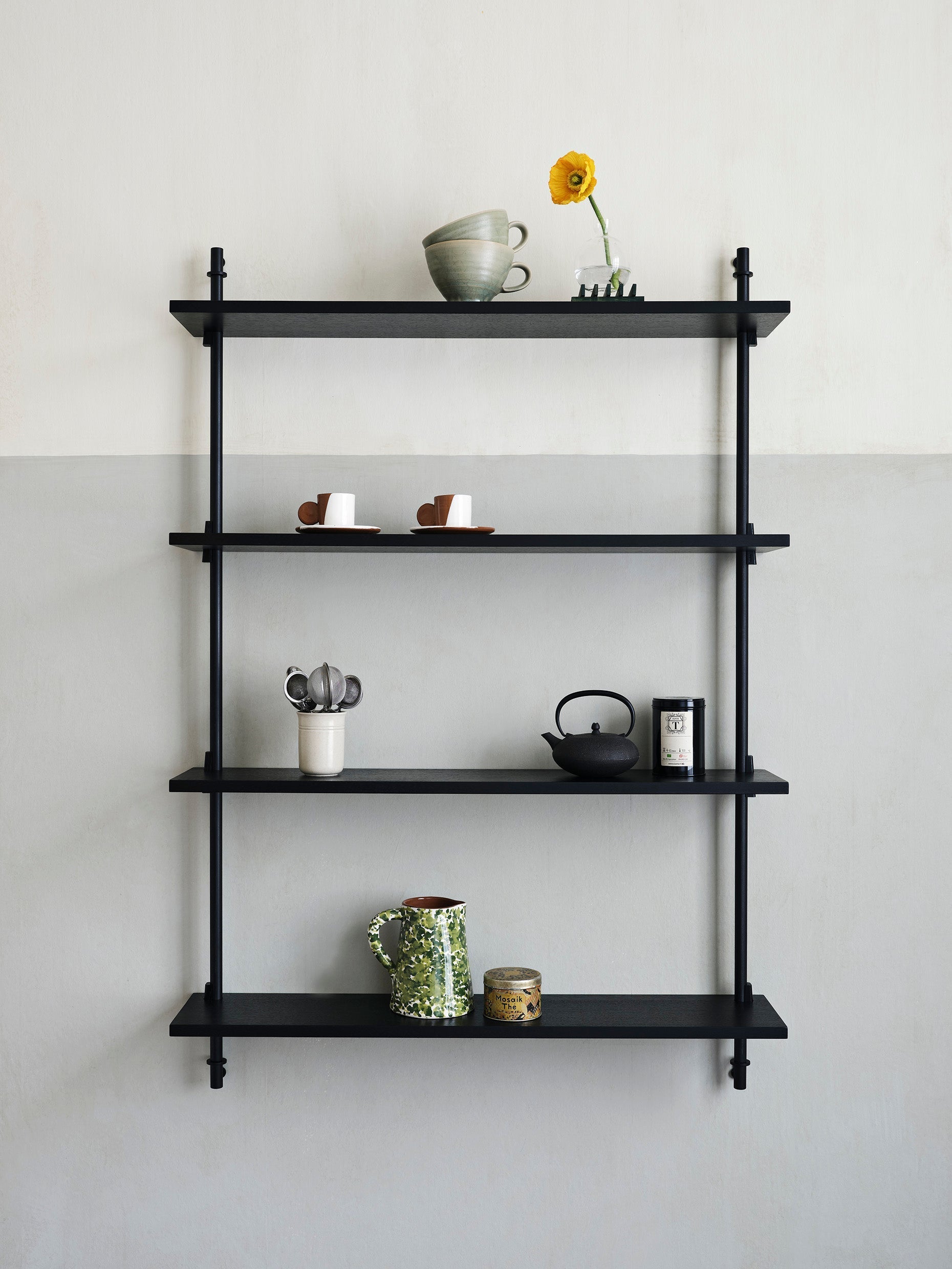 [product_category]-Moebe Wall Shelving Ws.115.1, Black/Black-Moebe-5713520006005-WS.115.1.BL.BL-MOE-10