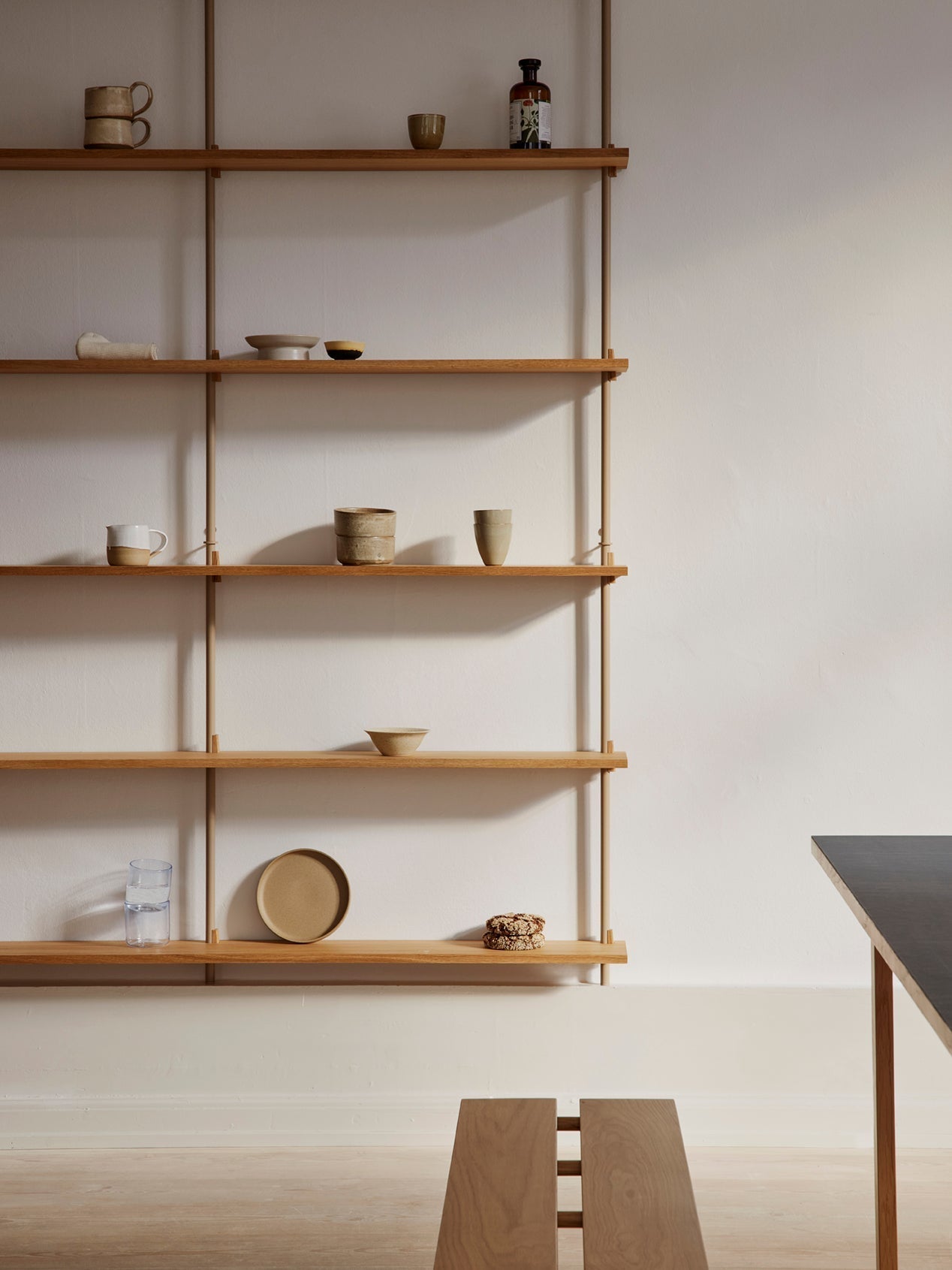 [product_category]-Moebe Wall Shelving Ws.115.2, Oak/Warm Grey-Moebe-5713520015519-WS.115.2.OA.WG-MOE-17
