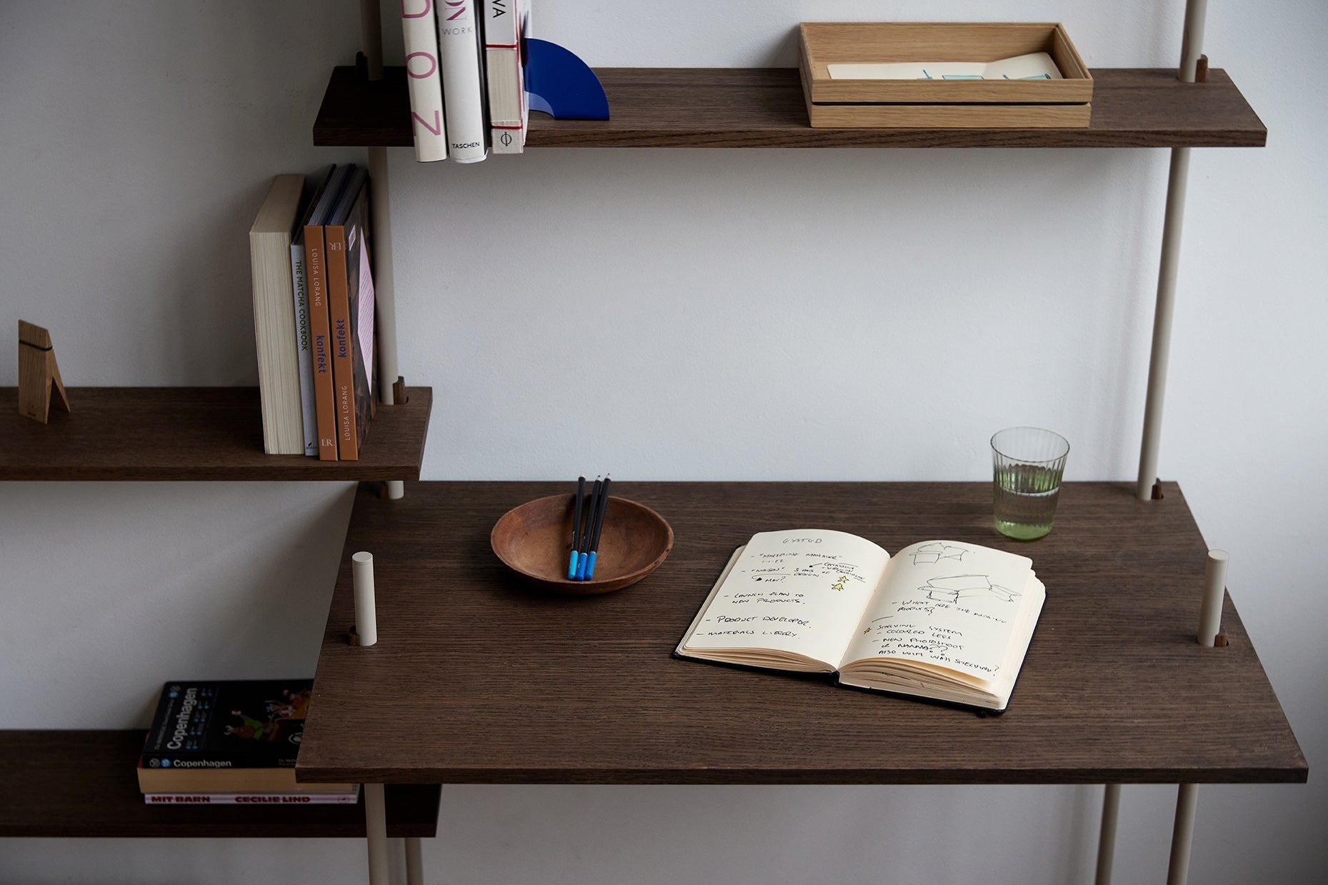 [product_category]-Moebe Wall Shelving Ws.115.2, Smoked Oak/Warm Grey-Moebe-5713520016295-WS.115.2.SO.WG-MOE-8
