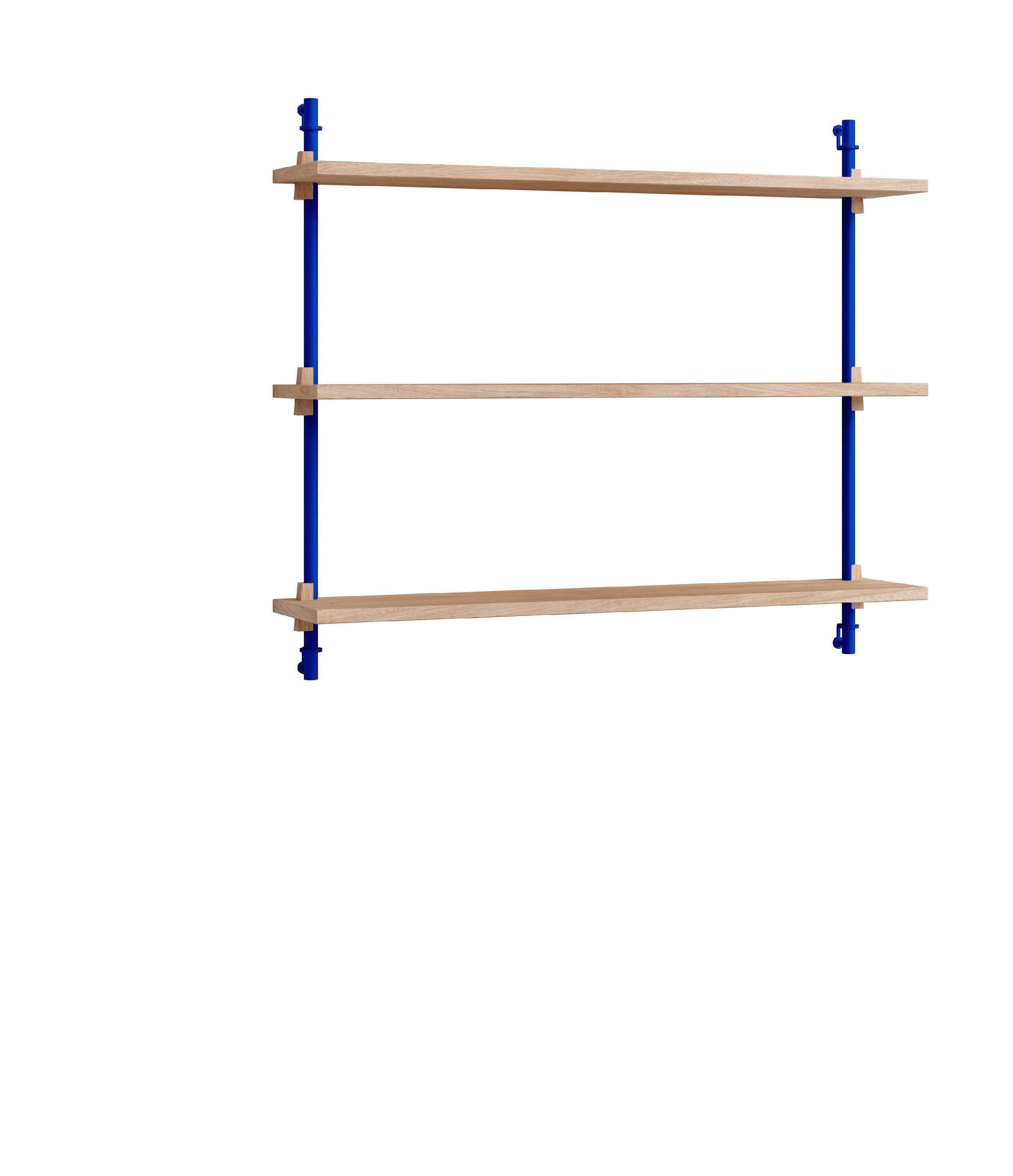 [product_category]-Moebe Wall Shelving Ws.65.1, Oak/Deep Blue-Moebe-5713520013867-WS.65.1.OA.DB-MOE-1
