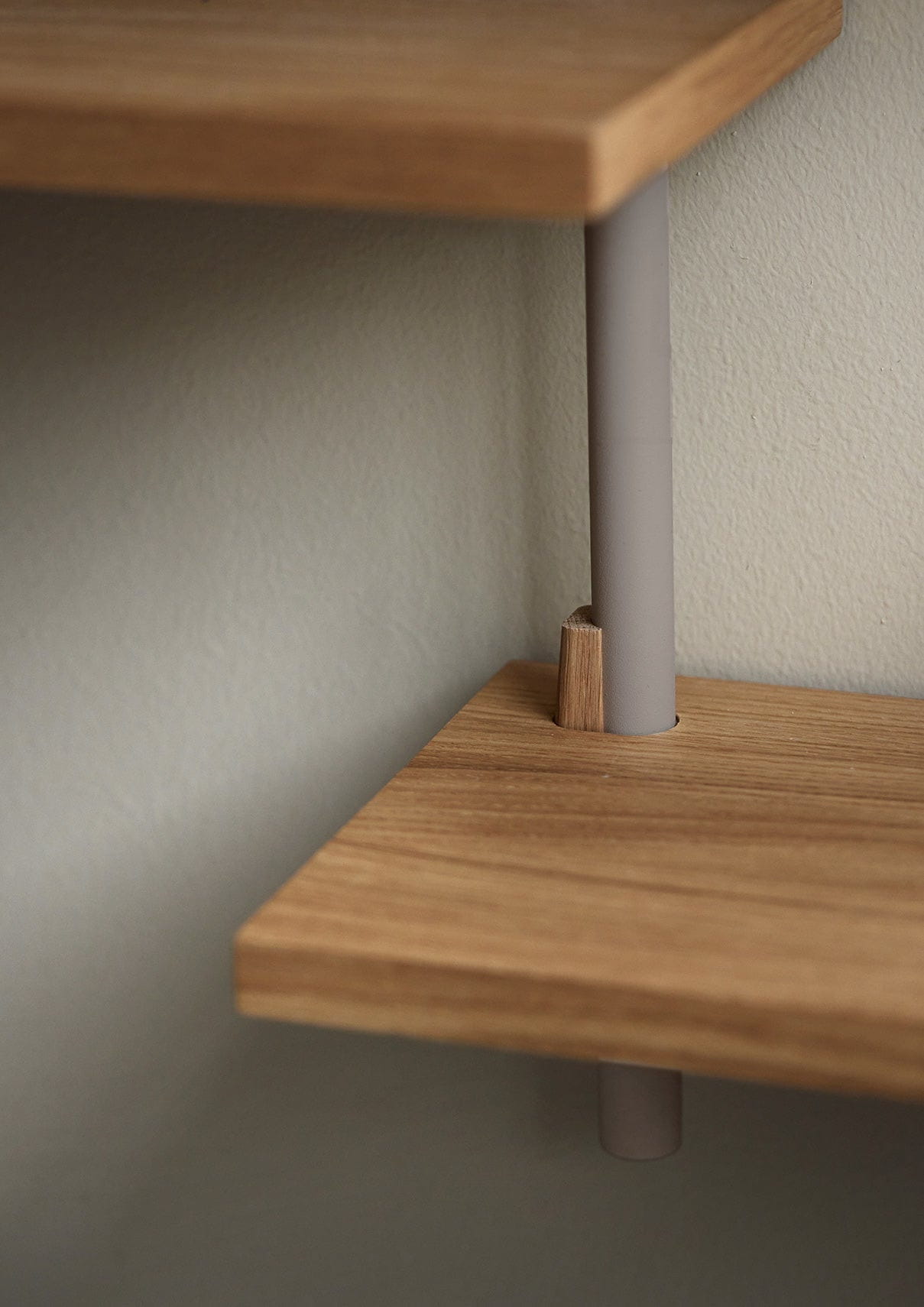 [product_category]-Moebe Wall Shelving Ws.85.1, Oak/Warm Grey-Moebe-5713520015465-WS.85.1.OA.WG-MOE-14