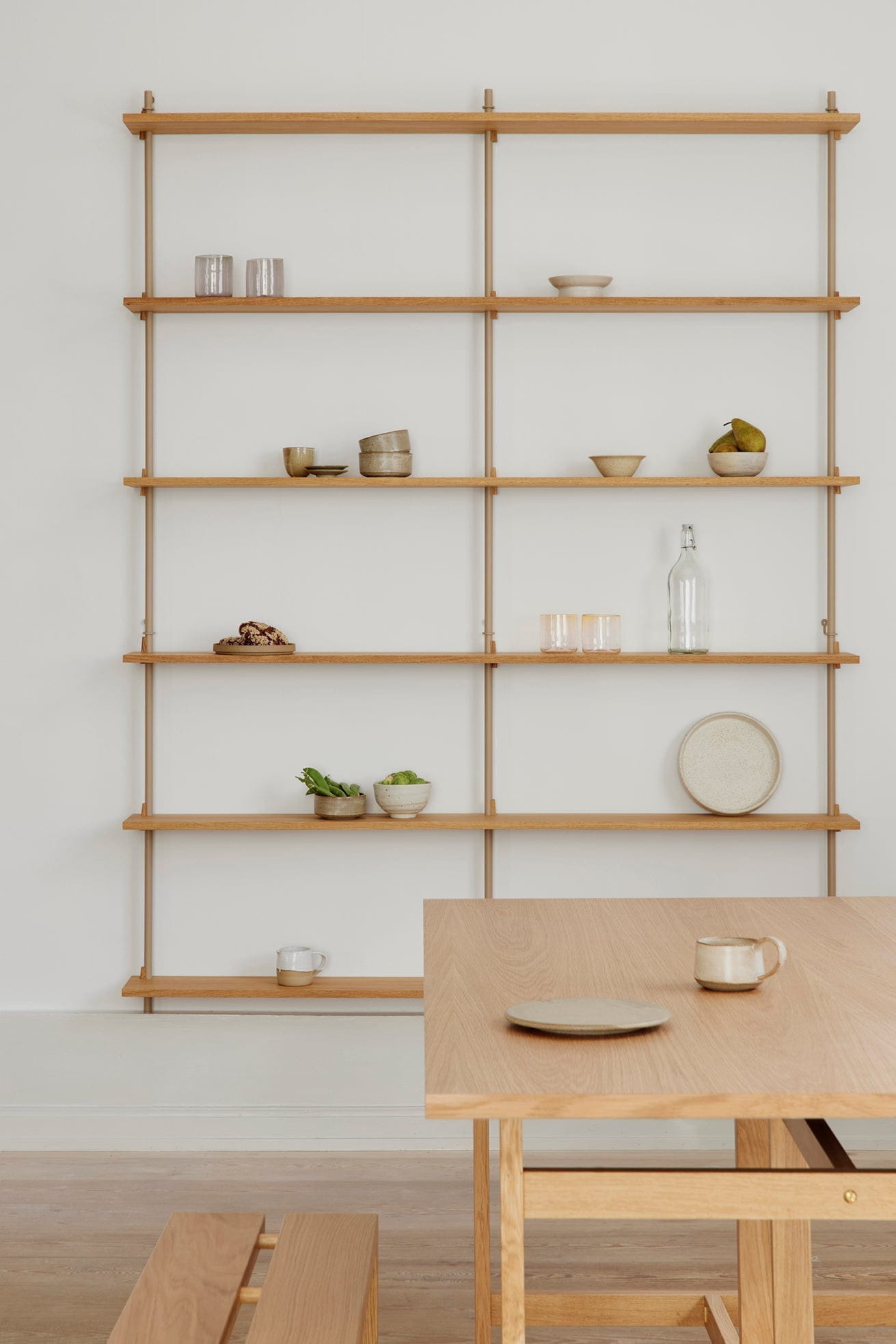[product_category]-Moebe Wall Shelving Ws.85.1, Oak/Warm Grey-Moebe-5713520015465-WS.85.1.OA.WG-MOE-3