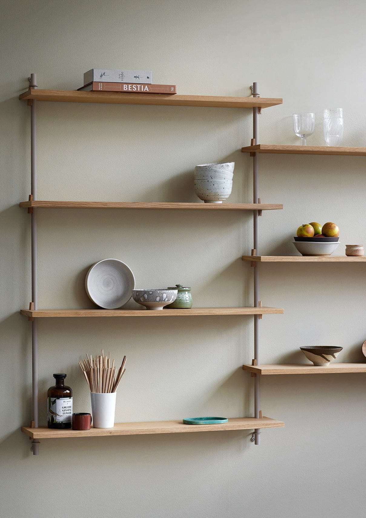[product_category]-Moebe Wall Shelving Ws.85.2, Oak/Warm Grey-Moebe-5713520015472-WS.85.2.OA.WG-MOE-11