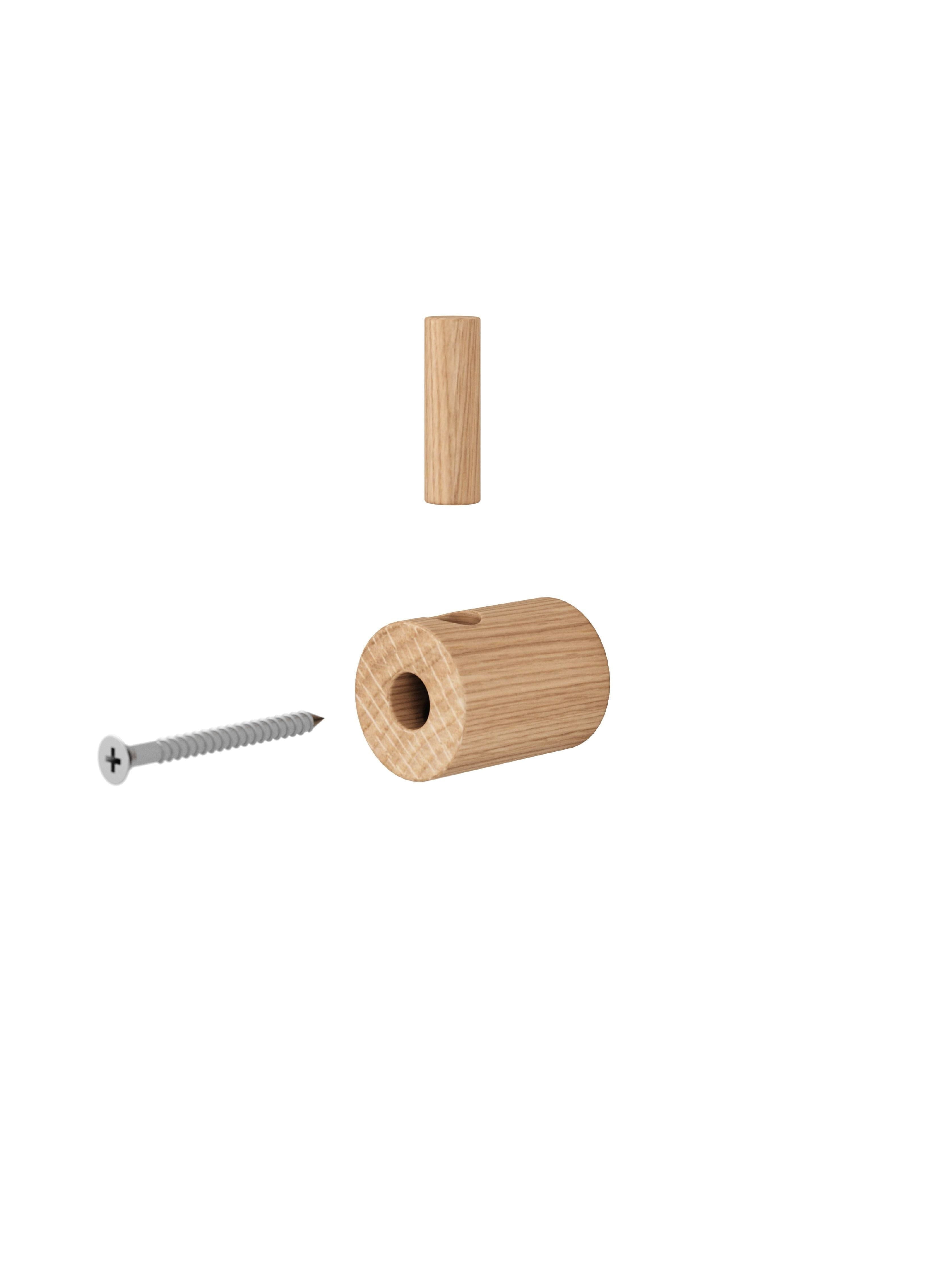 [product_category]-Moebe Wooden Wall Hook, Oak-Moebe-5713520016981-WWHO-MOE-3