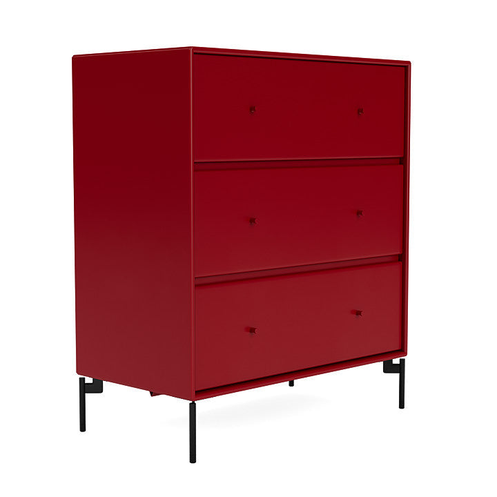 [product_category]-Montana Carry Dresser With Legs, Beetroot/Black-Montana Furniture-5714322379526-000CARRY-165-03-MON-3