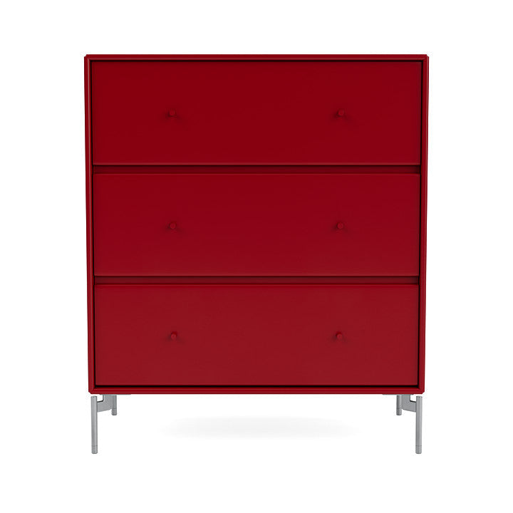 [product_category]-Montana Carry Dresser With Legs, Beetroot/Matt Chrome-Montana Furniture-5714322379502-000CARRY-165-01-MON-2