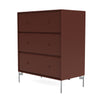 Montana Carry Dresser With Legs, Masala/Matt Chrome