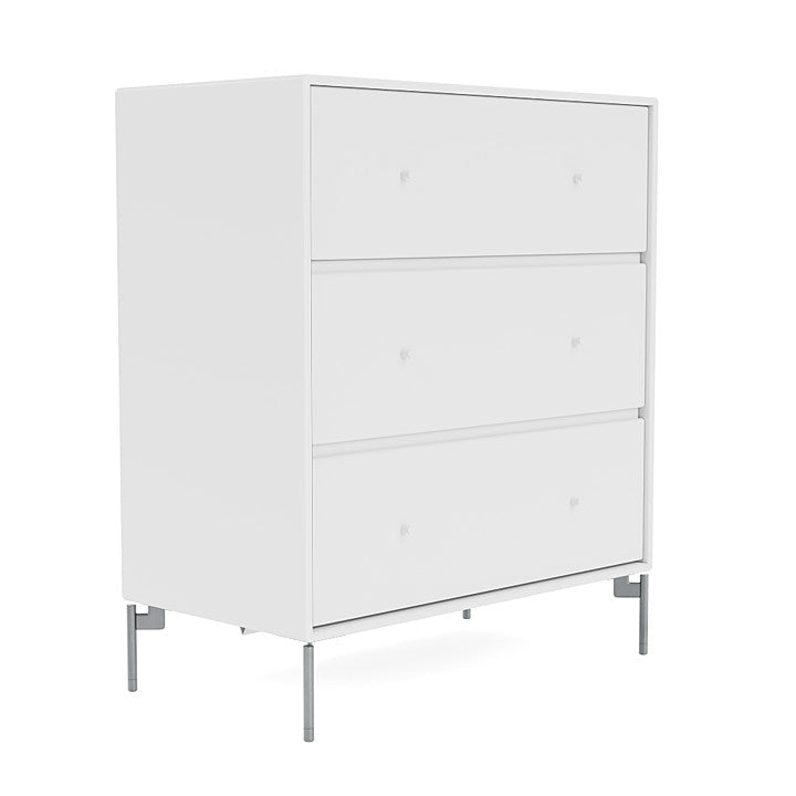[product_category]-Montana Carry Dresser With Legs, Snow White/Matt Chrome-Montana Furniture-5714322379724-000CARRY-38-01-MON-3